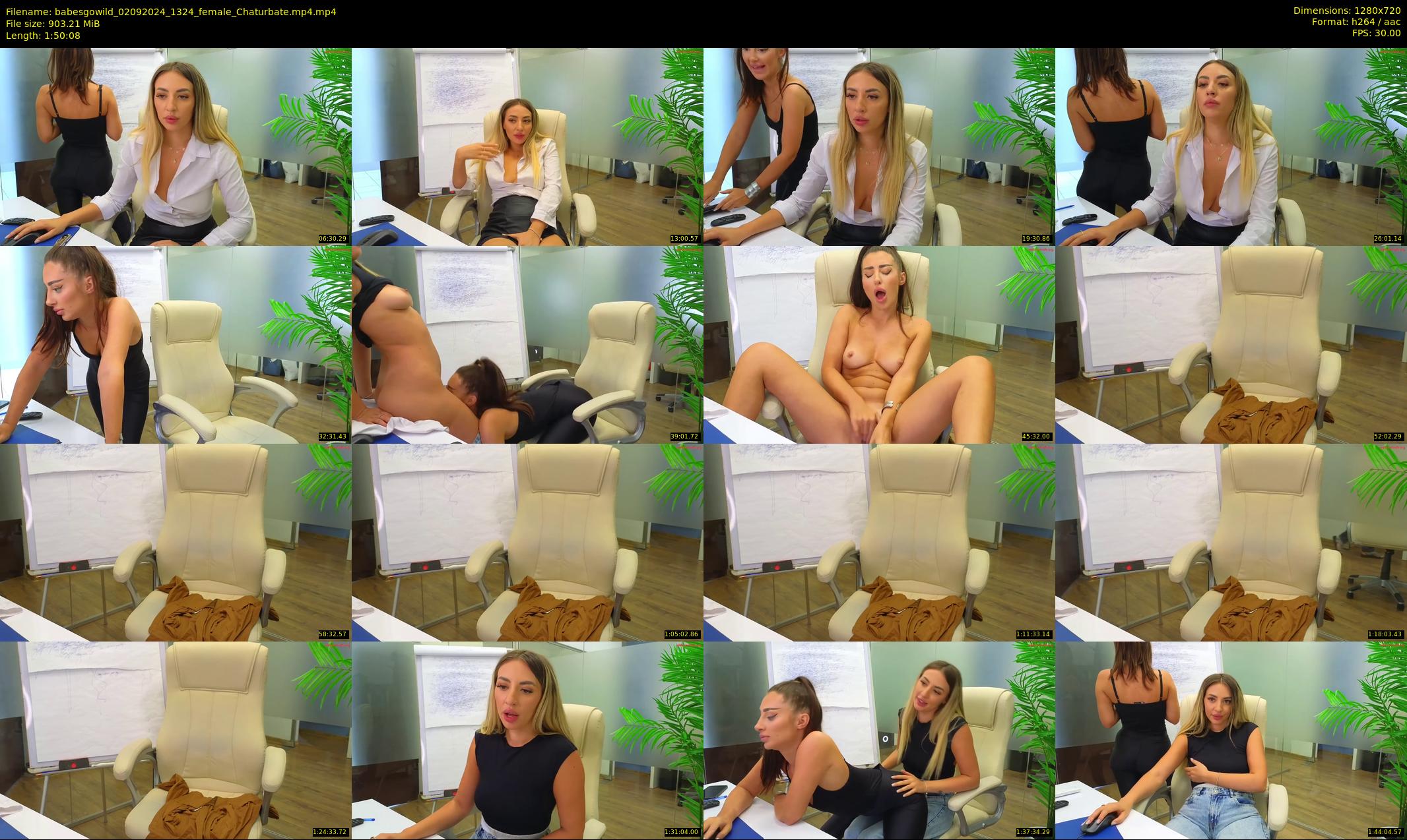 babesgowild — 111 minute Chaturbate couple cam show recording, 720p, Sep 2, 2024