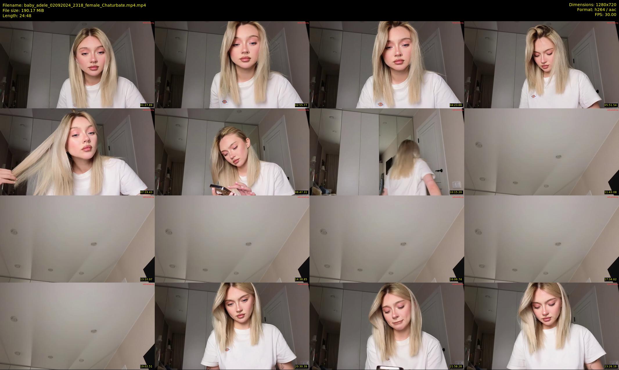 baby_adele — 25 minute Chaturbate female cam show recording, 720p, Sep 2, 2024