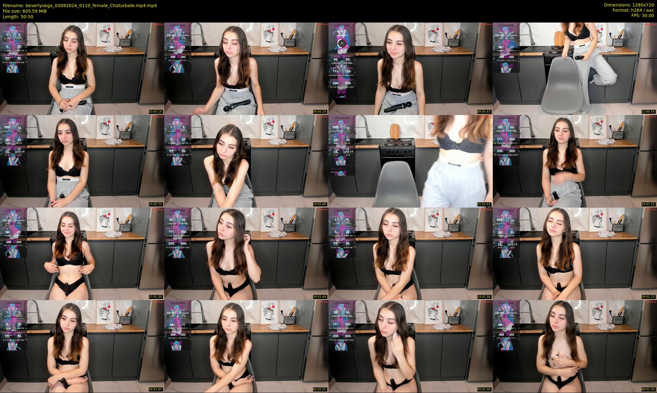 beverlyvega — 51 minute Chaturbate couple cam show recording, 720p, Sep 3, 2024