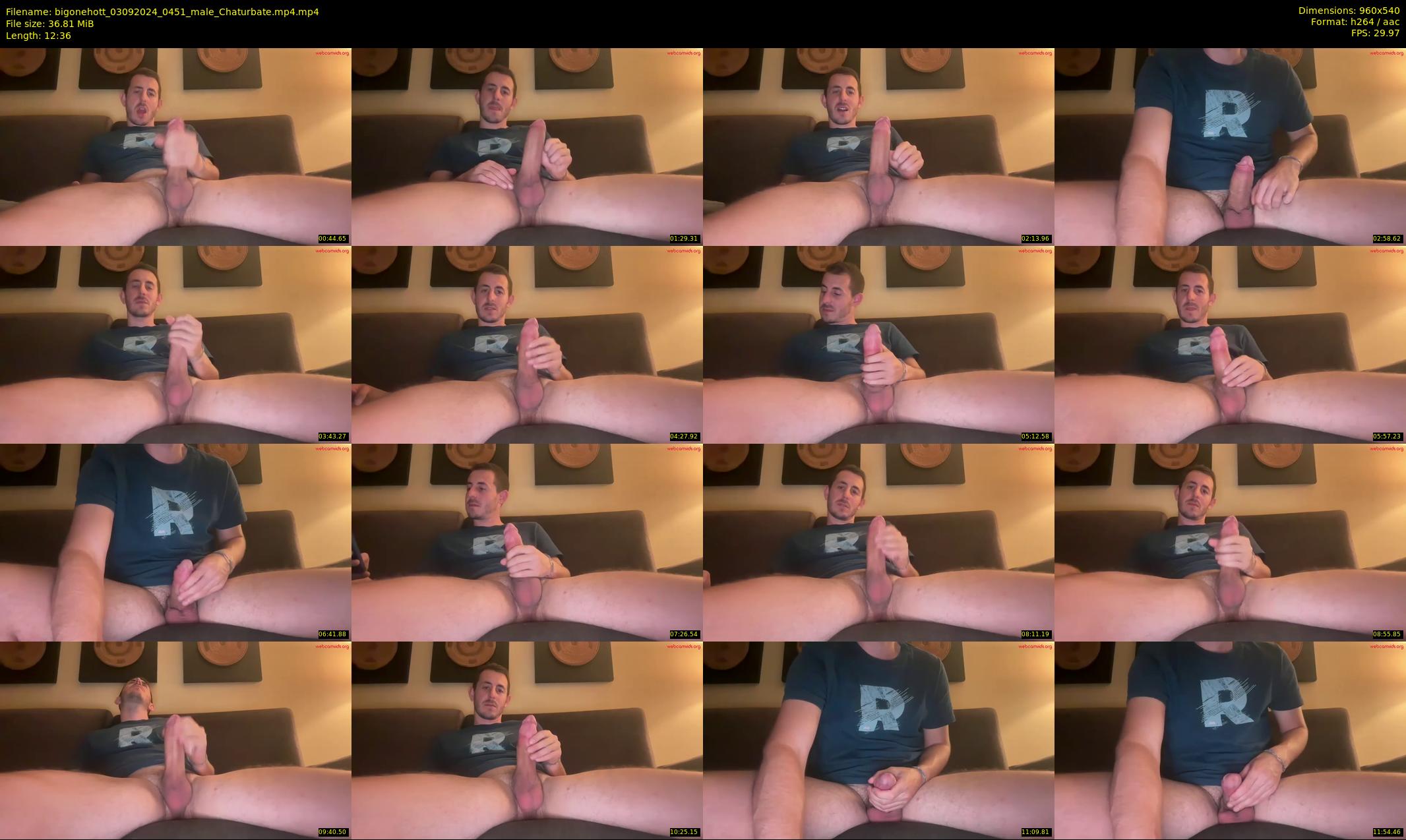 bigonehott — 13 minute Chaturbate male cam show recording, 480p, Sep 3, 2024