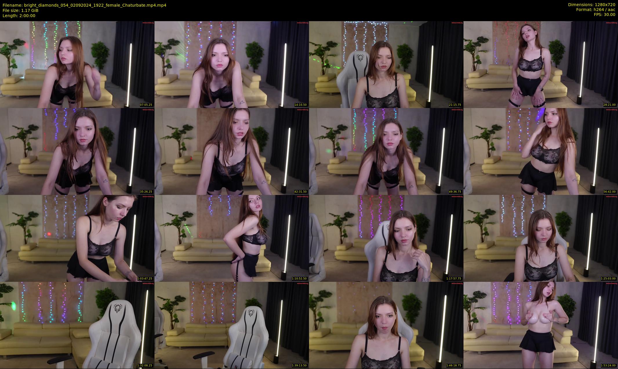 bright_diamonds_054 — 120 minute Chaturbate couple cam show recording, 720p, Sep 2, 2024