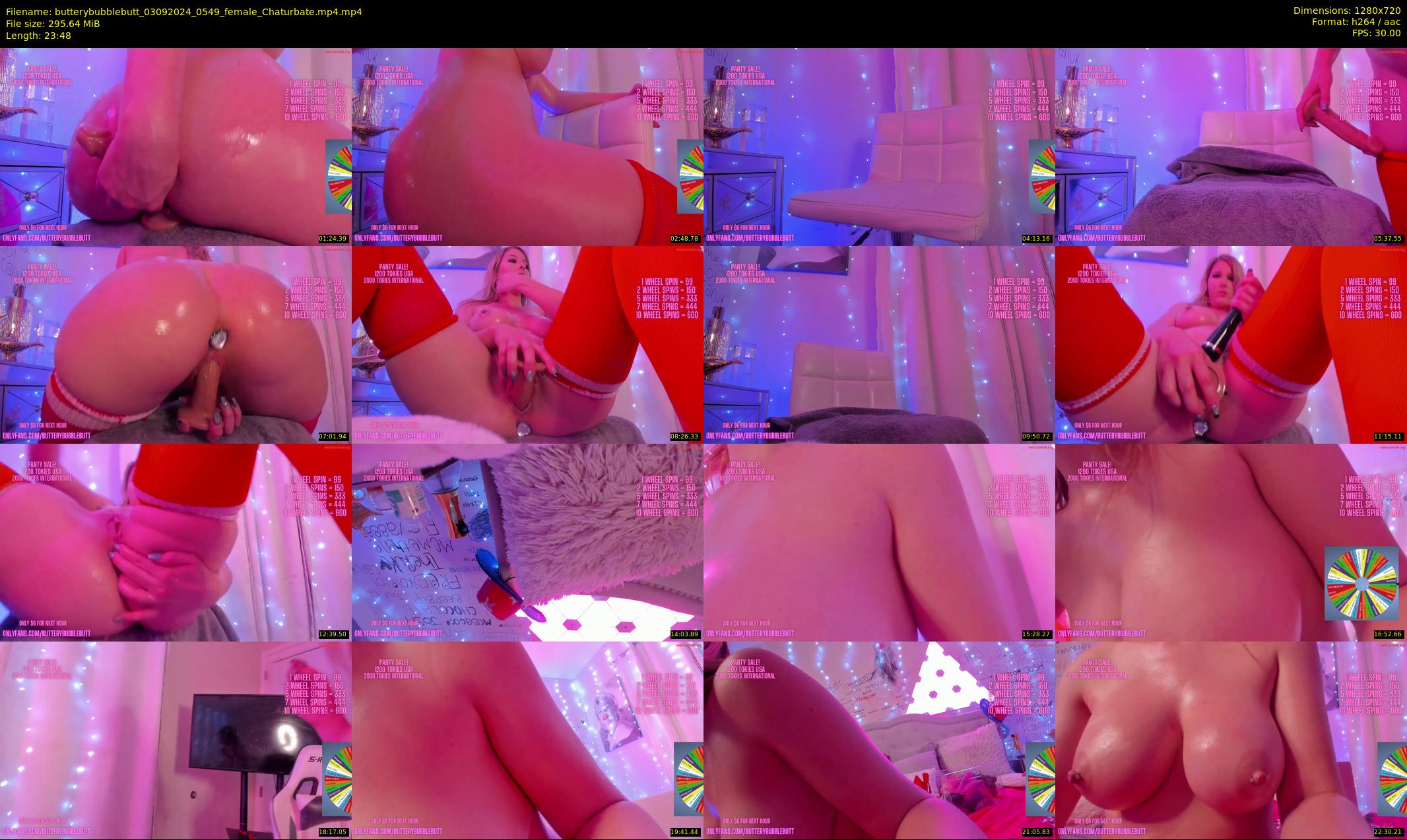 butterybubblebutt — 24 minute Chaturbate couple cam show recording, 720p, Sep 3, 2024