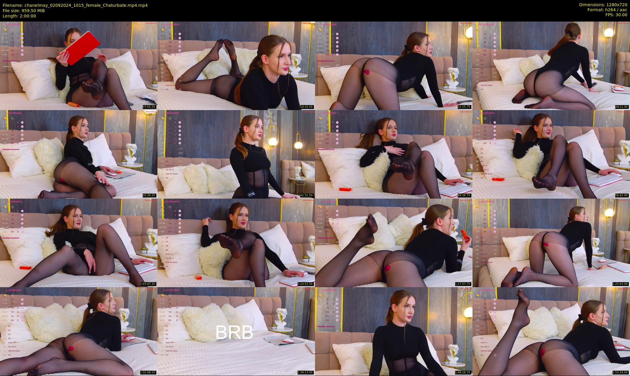 chanelmay — 120 minute Chaturbate female cam show recording, 720p, Sep 2, 2024