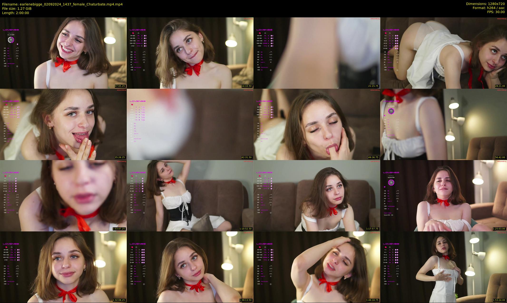 earlenebigge — 120 minute Chaturbate female cam show recording, 720p, Sep 2, 2024