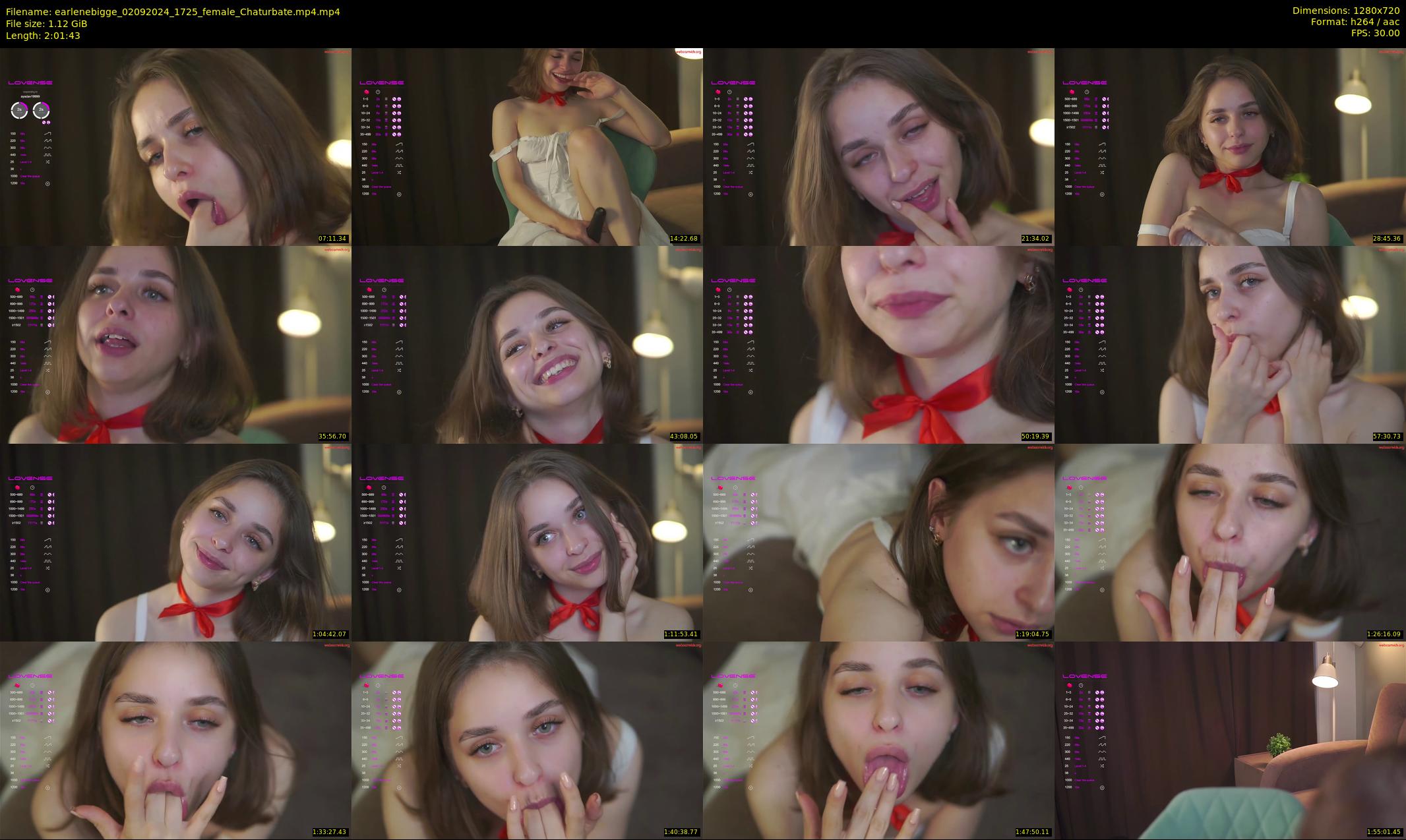 earlenebigge — 122 minute Chaturbate female cam show recording, 720p, Sep 2, 2024