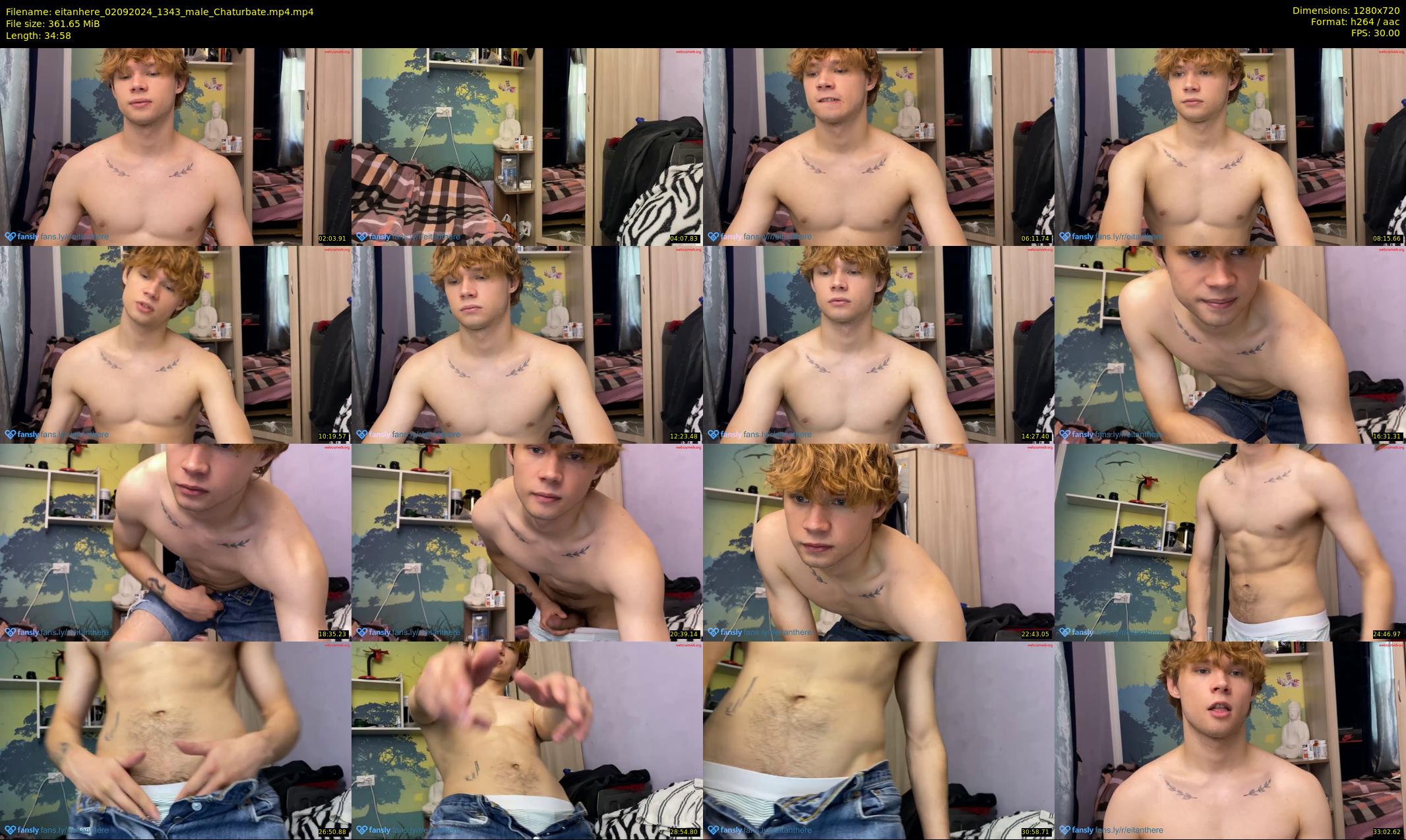 eitanhere — 35 minute Chaturbate male cam show recording, 720p, Sep 2, 2024