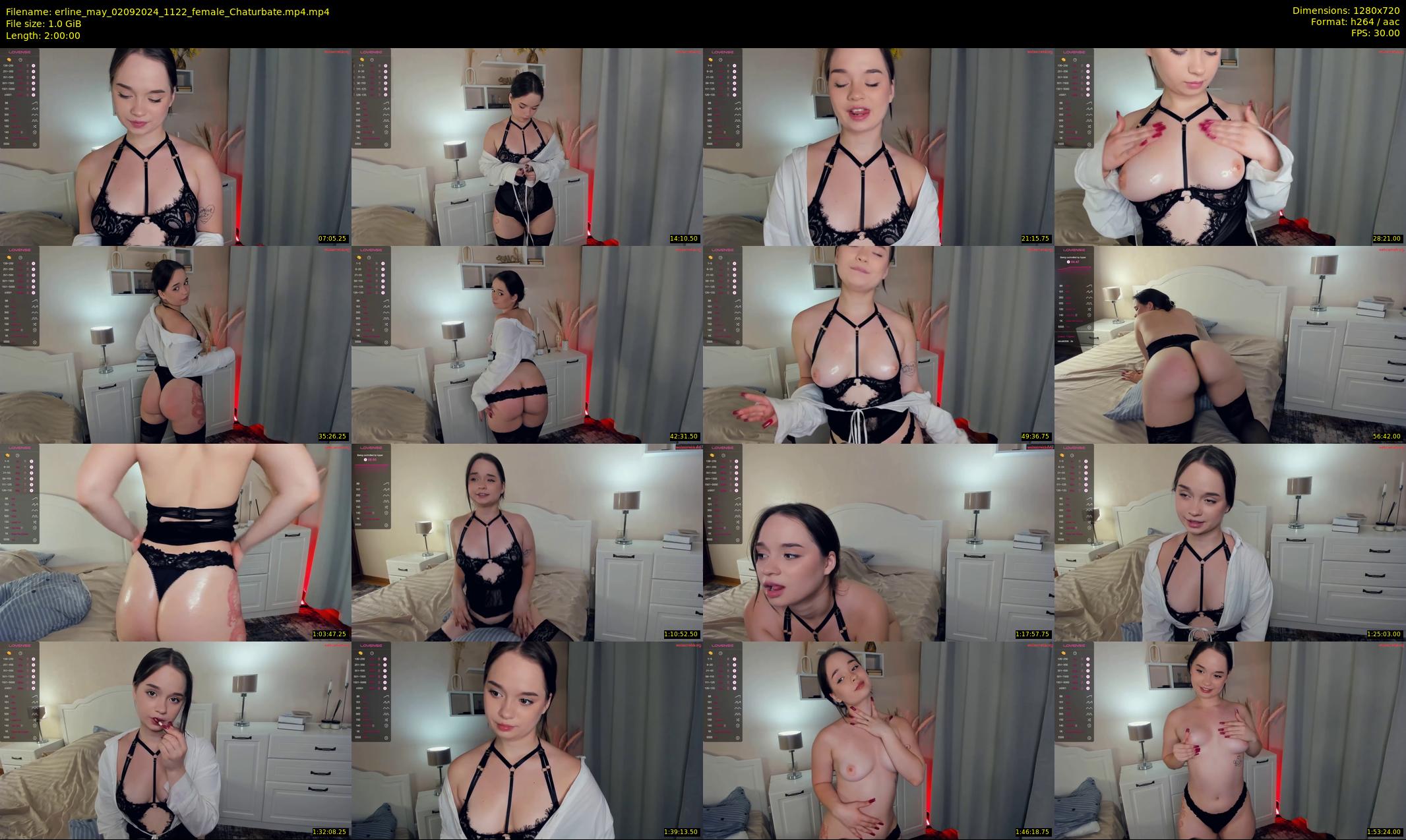 erline_may — 120 minute Chaturbate female cam show recording, 720p, Sep 2, 2024