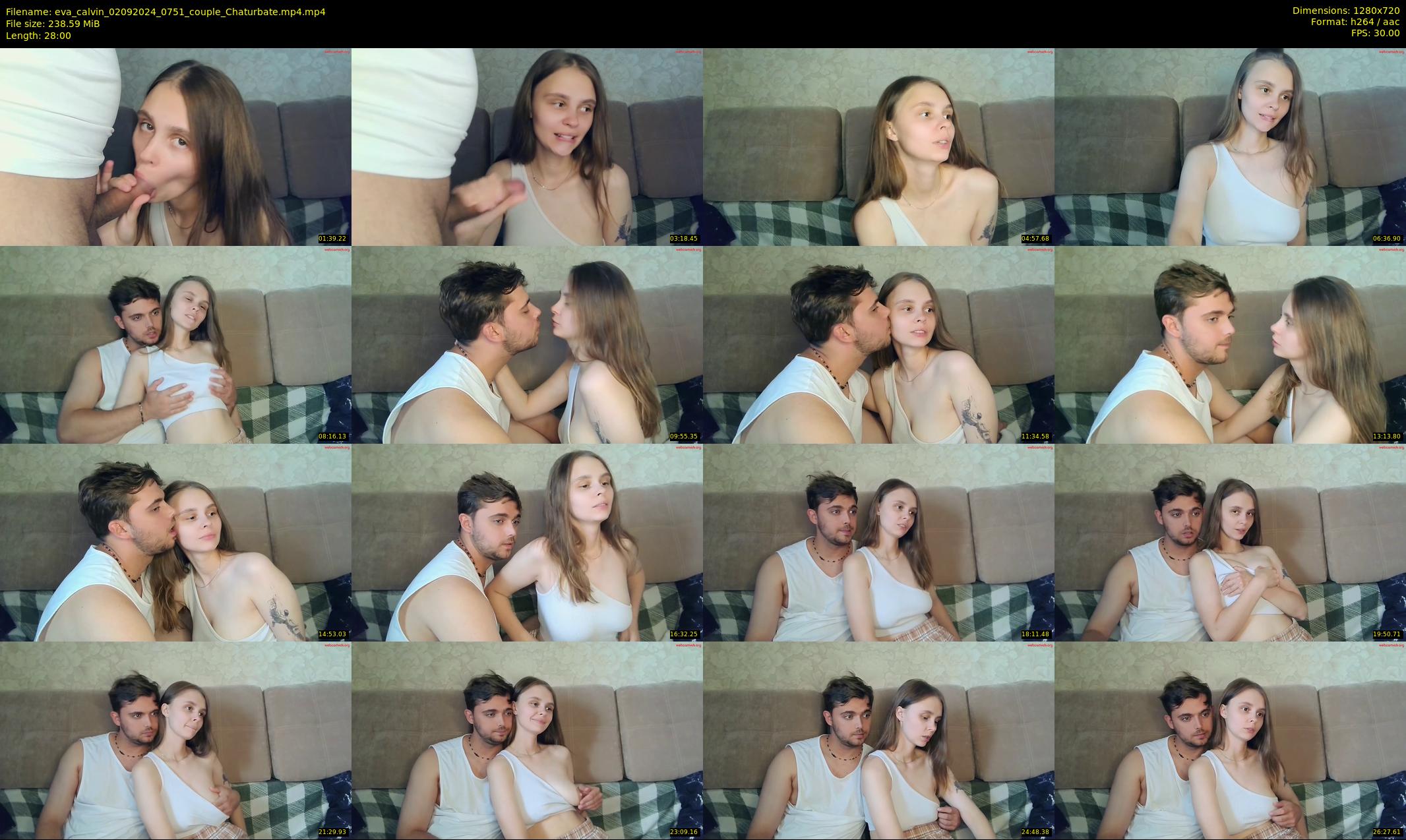 eva_calvin — 28 minute Chaturbate couple cam show recording, 720p, Sep 2, 2024