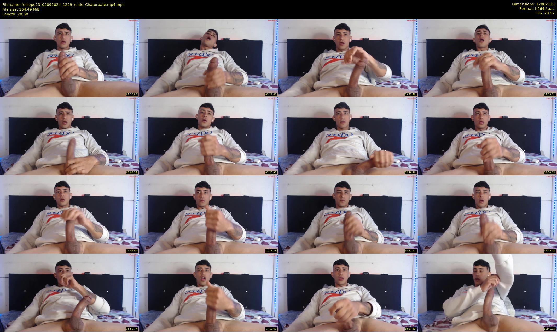 felilope23 — 21 minute Chaturbate male cam show recording, 720p, Sep 2, 2024