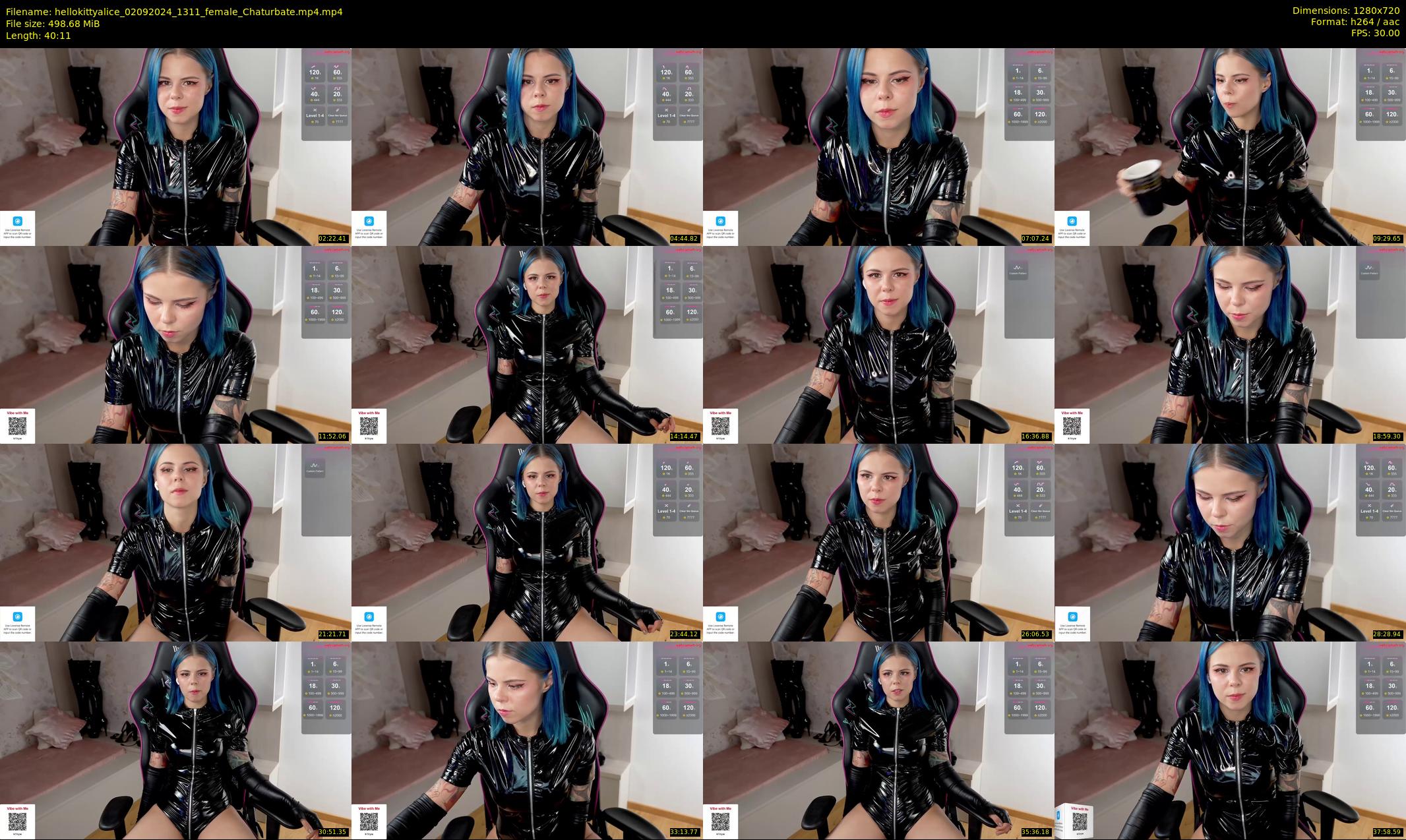 hellokittyalice — 41 minute Chaturbate female cam show recording, 720p, Sep 2, 2024