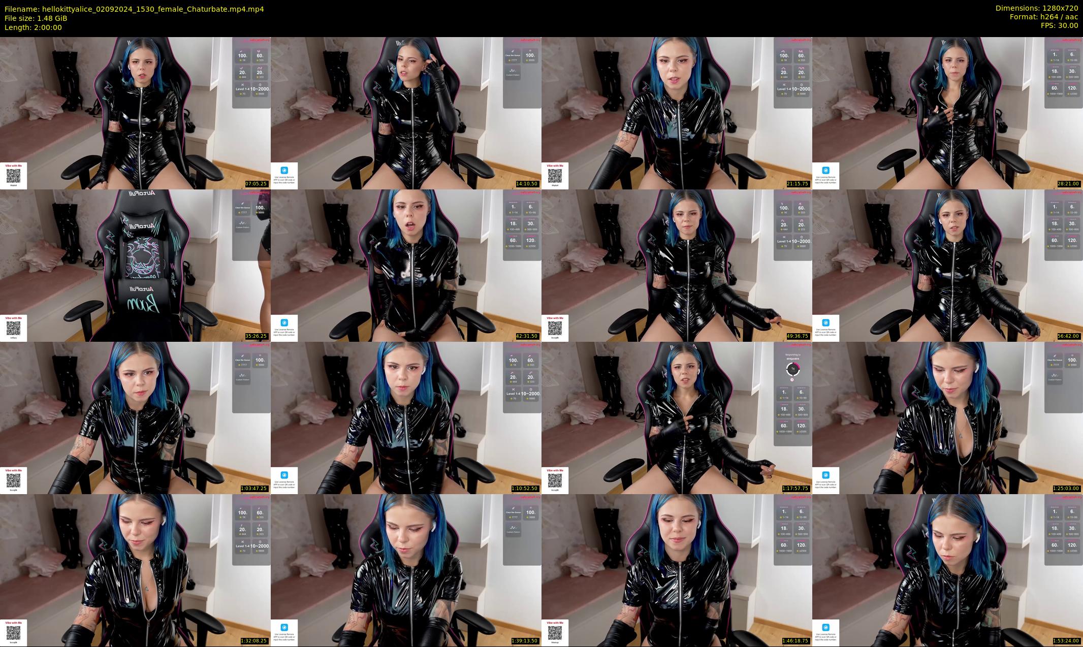 hellokittyalice — 120 minute Chaturbate female cam show recording, 720p, Sep 2, 2024