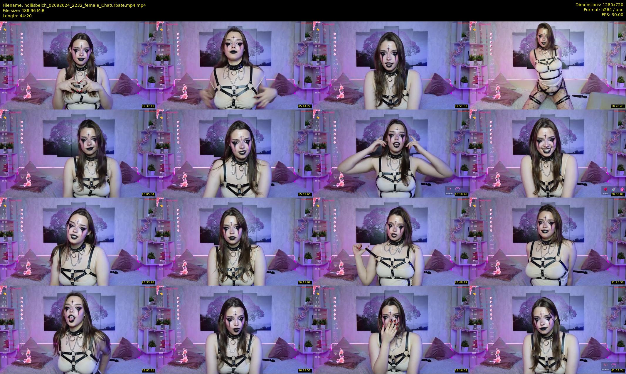 hollisbelch — 45 minute Chaturbate female cam show recording, 720p, Sep 2, 2024