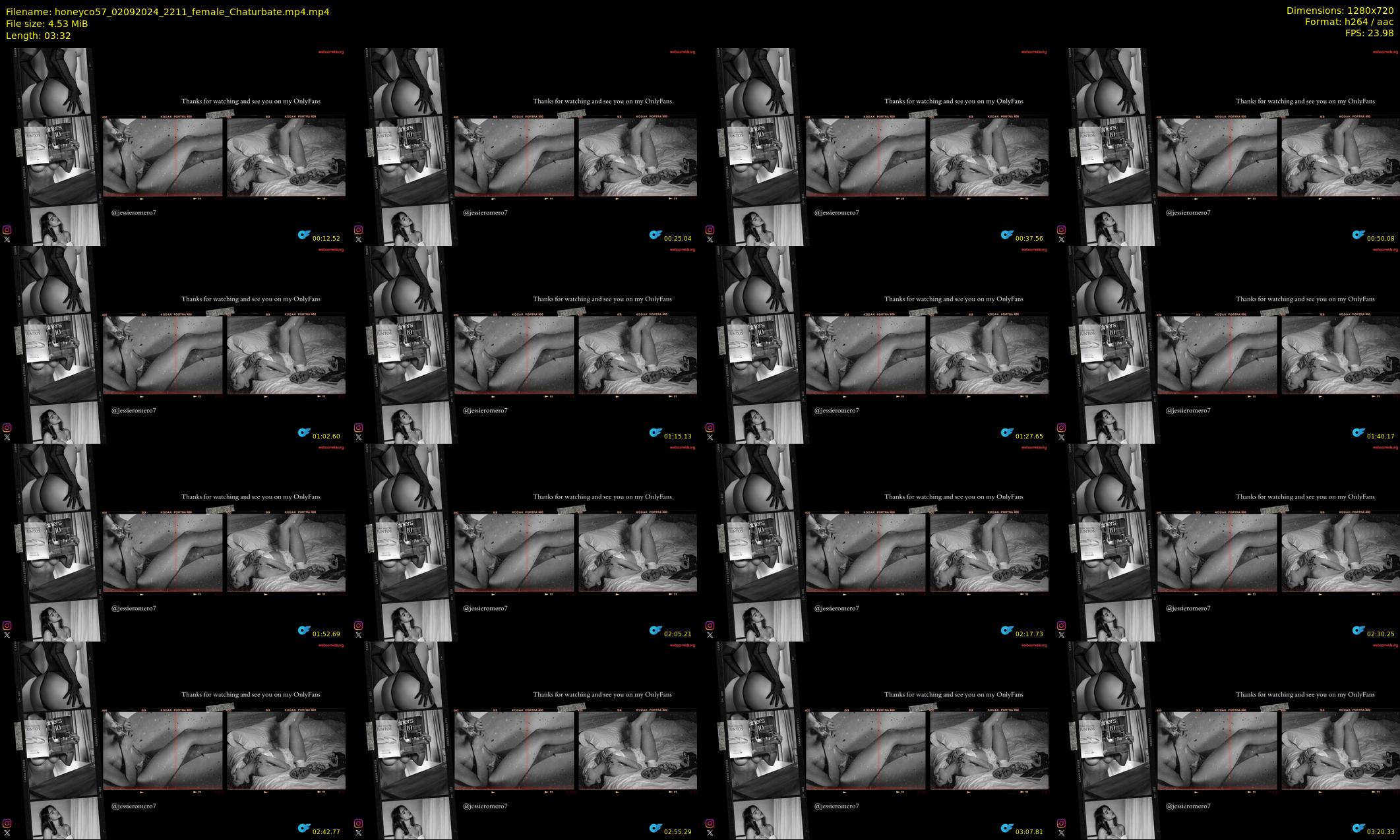 honeyco57 — 4 minute Chaturbate female cam show recording, 720p, Sep 2, 2024