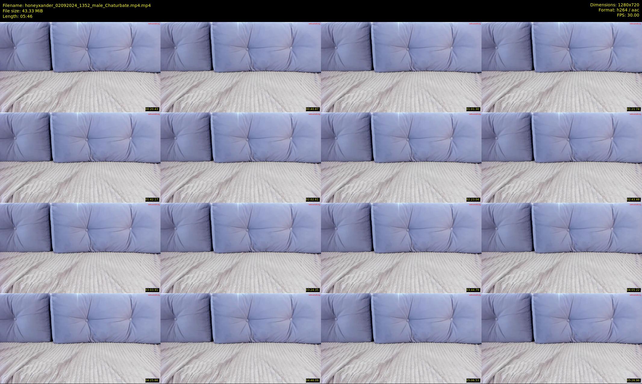 honeyxander — 6 minute Chaturbate male cam show recording, 720p, Sep 2, 2024
