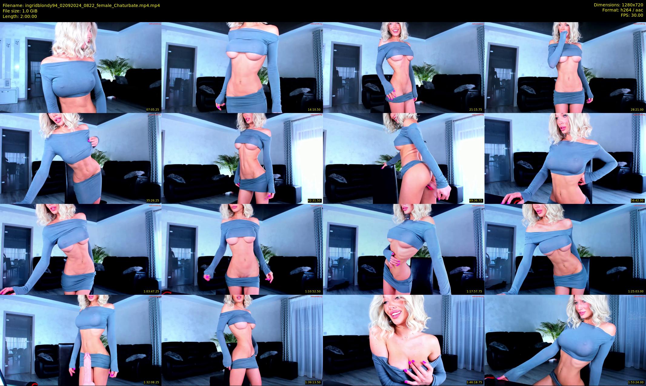 ingridblondy94 — 120 minute Chaturbate female cam show recording, 720p, Sep 2, 2024