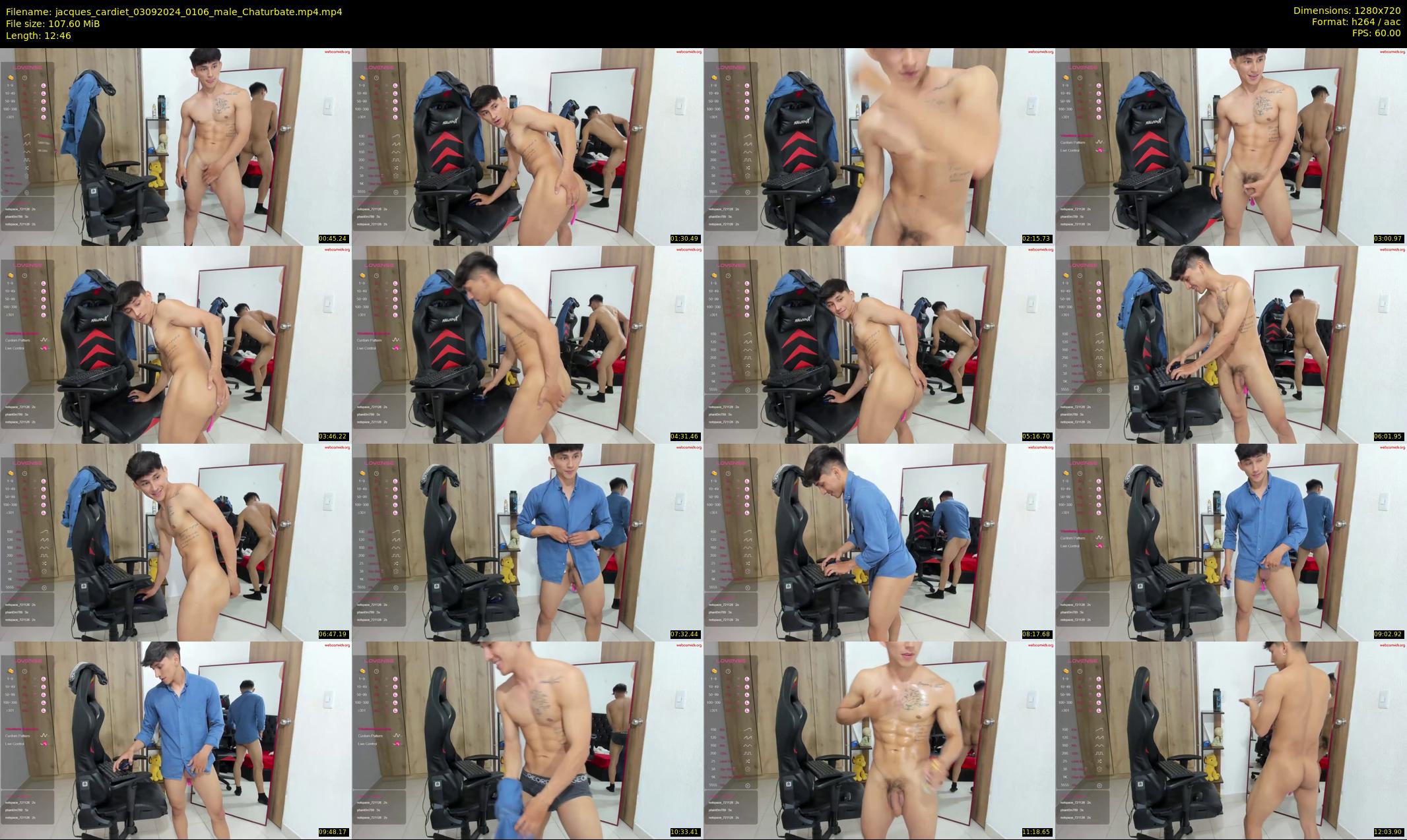 jacques_cardiet — 13 minute Chaturbate male cam show recording, 720p, Sep 3, 2024