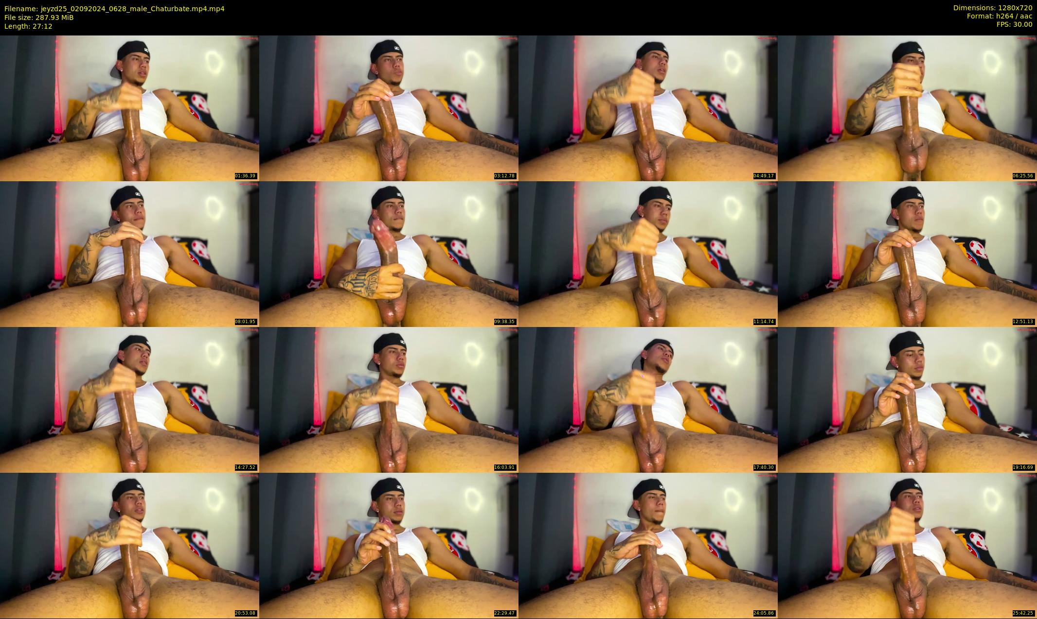 jeyzd25 — 28 minute Chaturbate male cam show recording, 720p, Sep 2, 2024