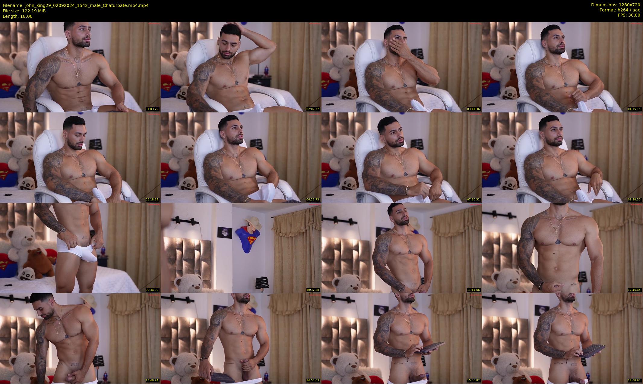 john_king29 — 18 minute Chaturbate male cam show recording, 720p, Sep 2, 2024