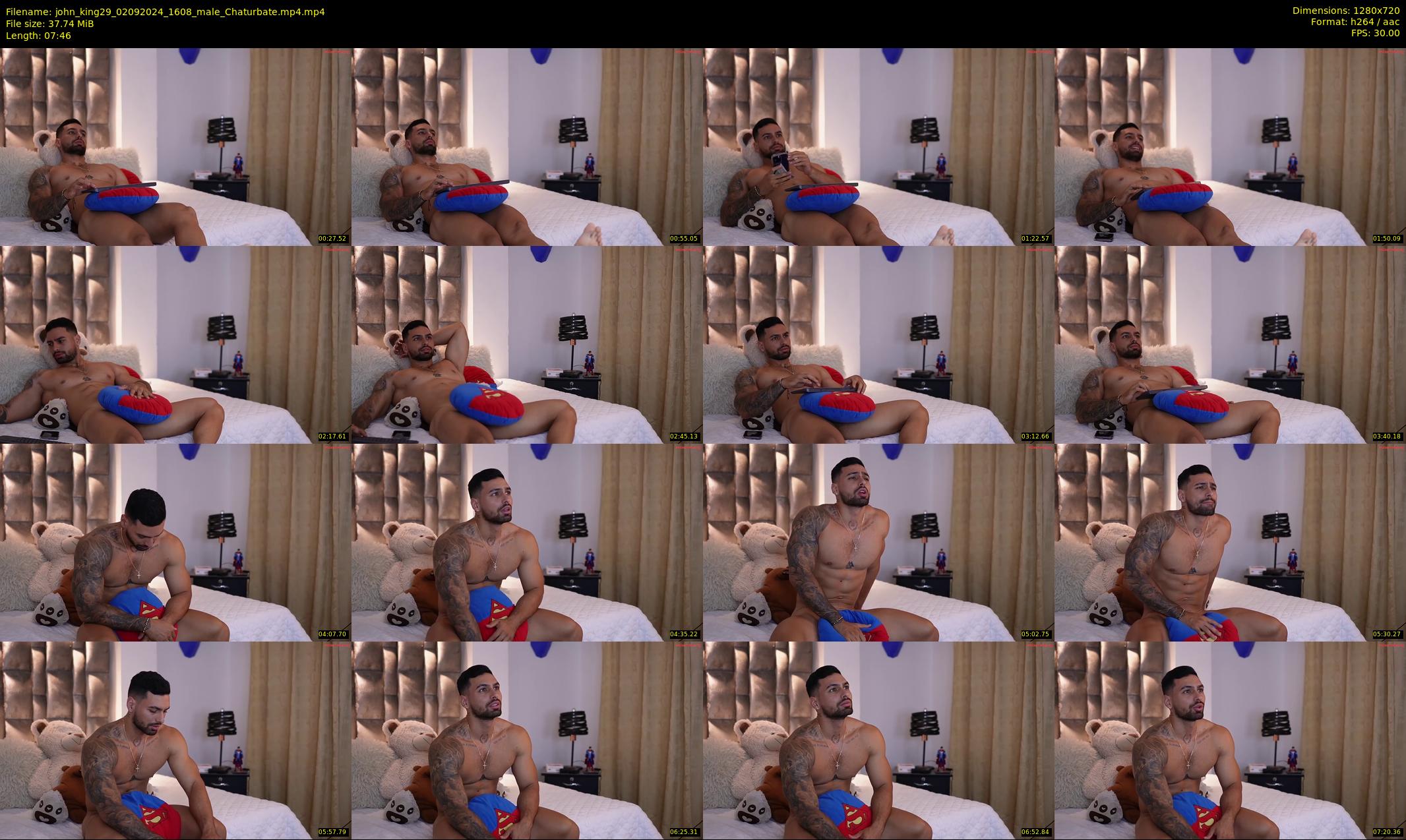 john_king29 — 8 minute Chaturbate male cam show recording, 720p, Sep 2, 2024