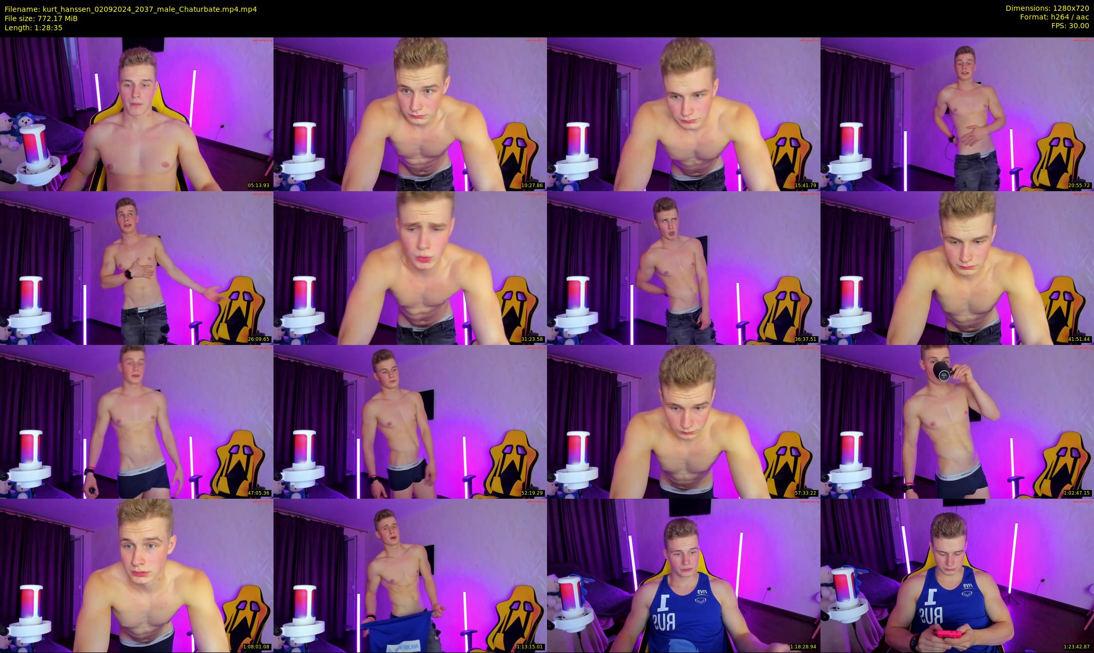 kurt_hanssen — 89 minute Chaturbate male cam show recording, 720p, Sep 2, 2024