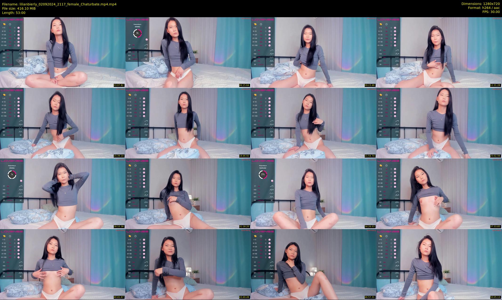 lilianbierly — 53 minute Chaturbate female cam show recording, 720p, Sep 2, 2024