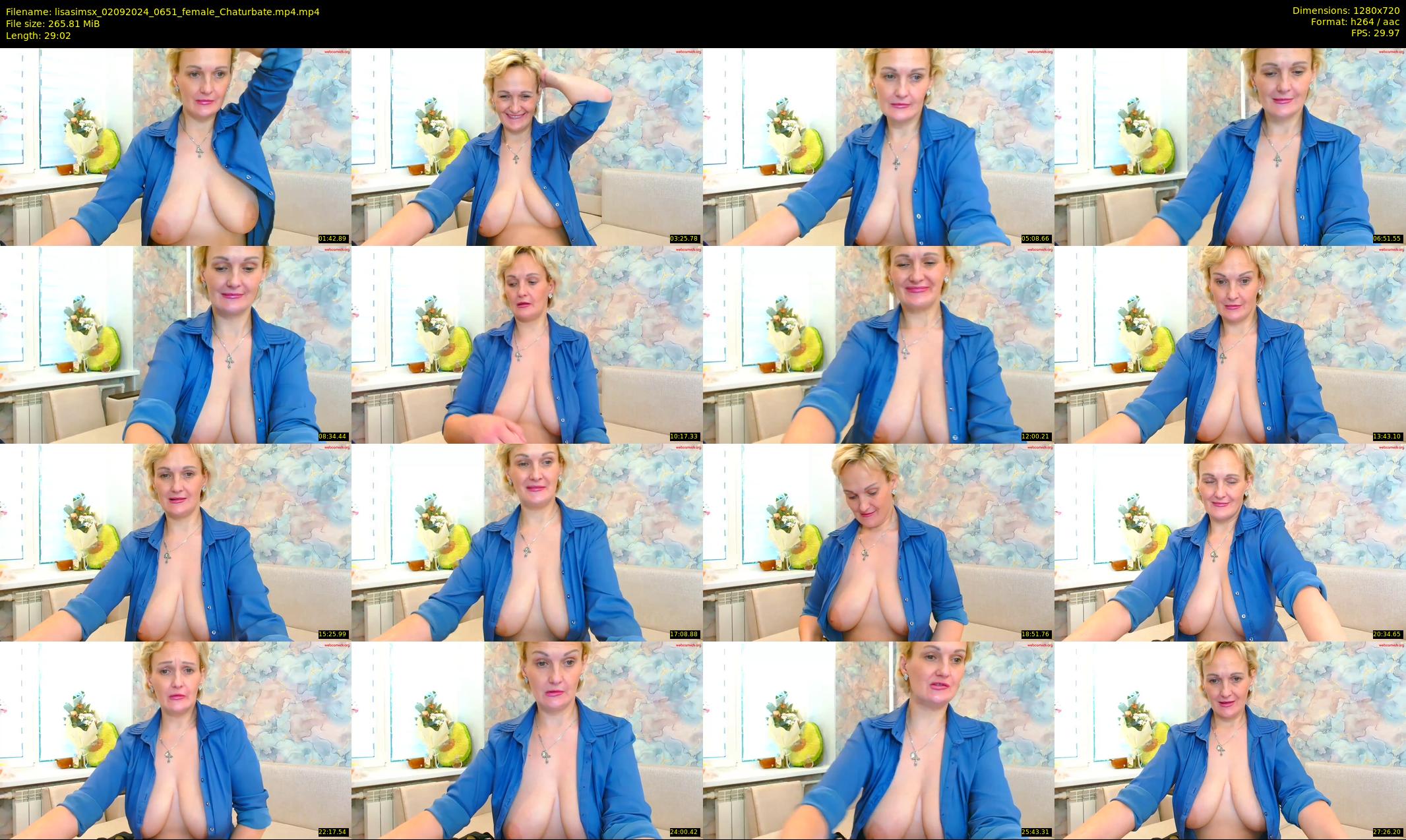 lisasimsx — 30 minute Chaturbate female cam show recording, 720p, Sep 2, 2024