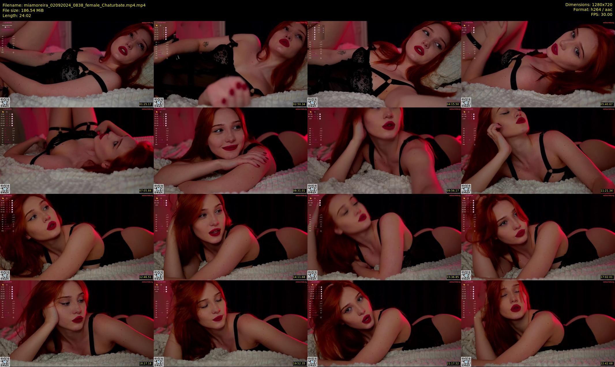 miamoreira — 25 minute Chaturbate female cam show recording, 720p, Sep 2, 2024