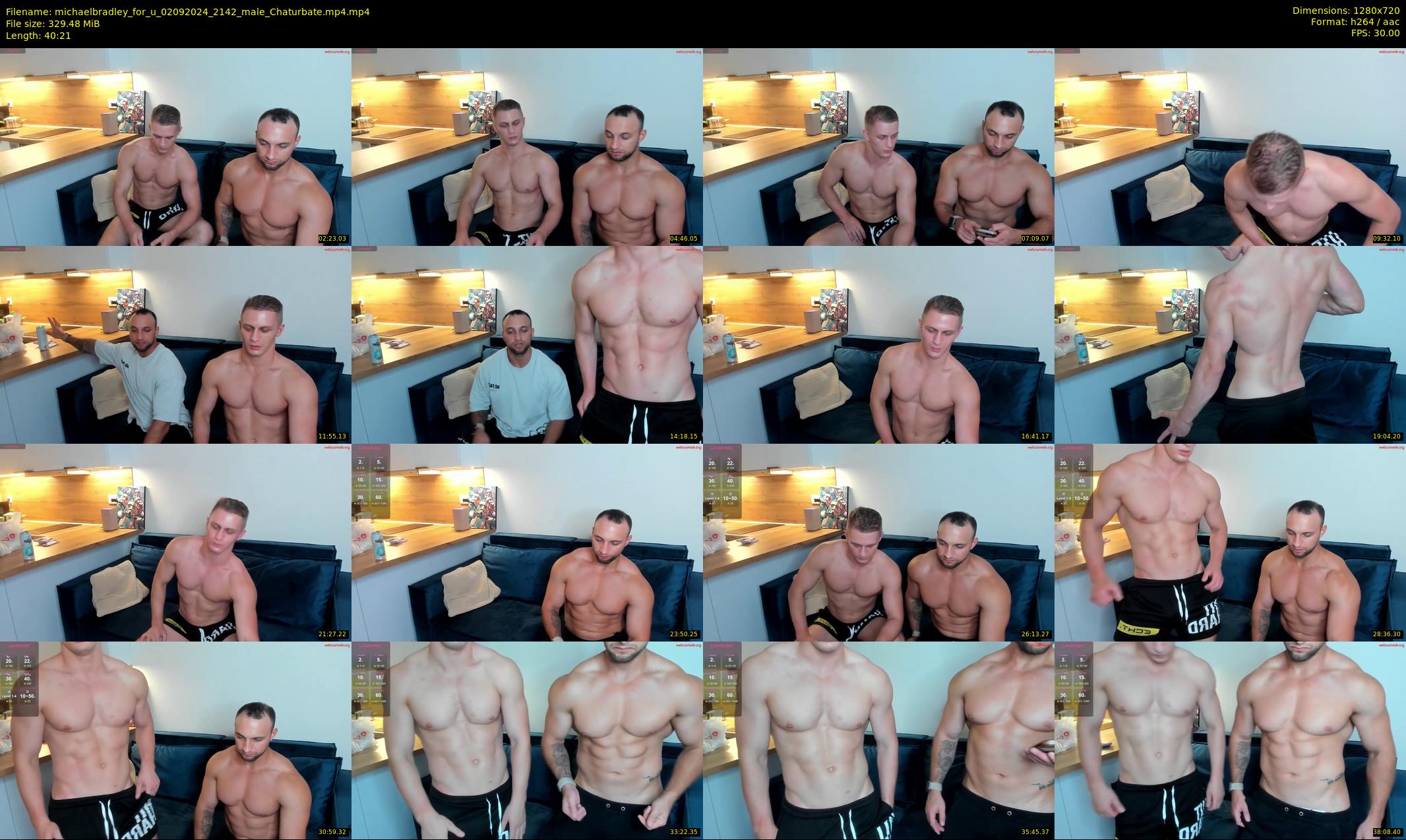 michaelbradley_for_u — 41 minute Chaturbate male cam show recording, 720p, Sep 2, 2024