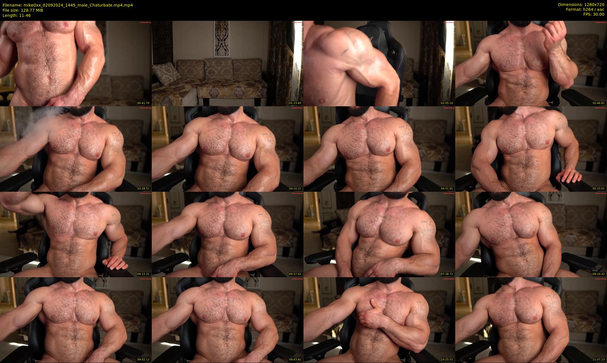 mike0xx — 12 minute Chaturbate male cam show recording, 720p, Sep 2, 2024