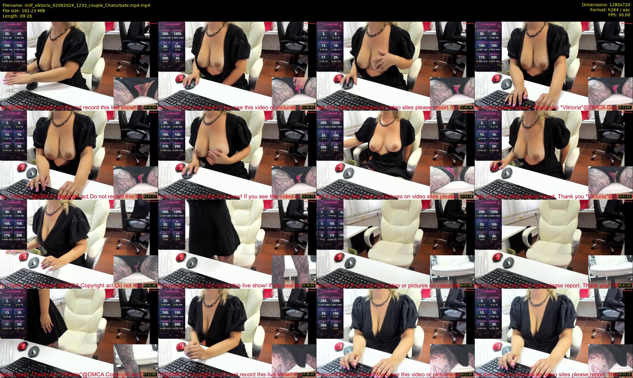 milf_viktoria — 10 minute Chaturbate female cam show recording, 720p, Sep 2, 2024