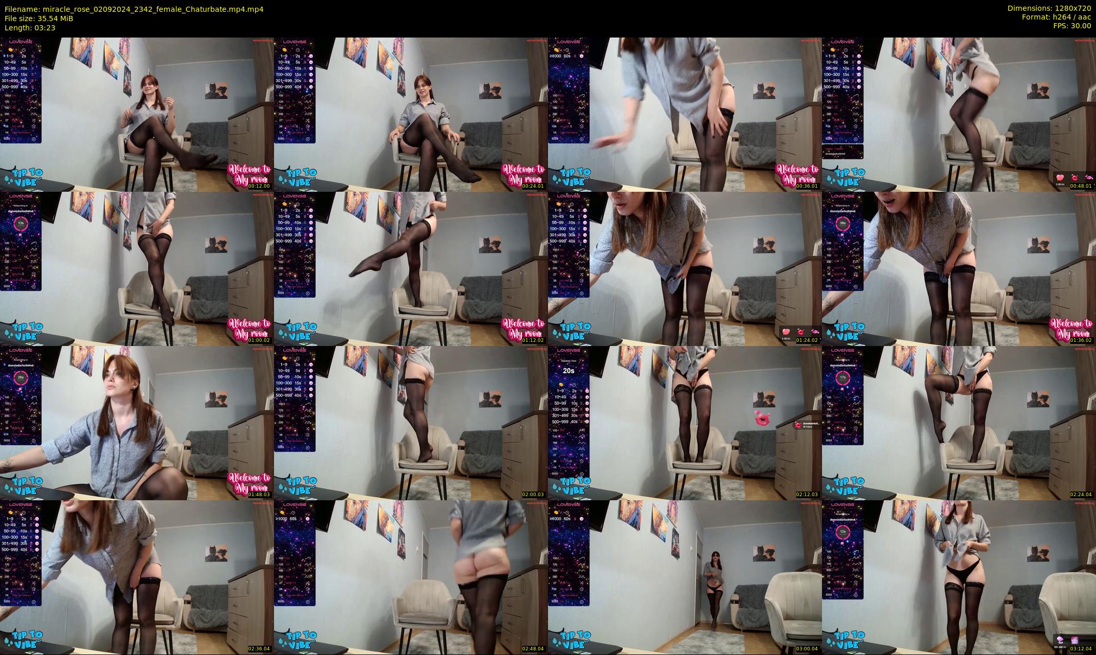 miracle_rose — 4 minute Chaturbate female cam show recording, 720p, Sep 2, 2024