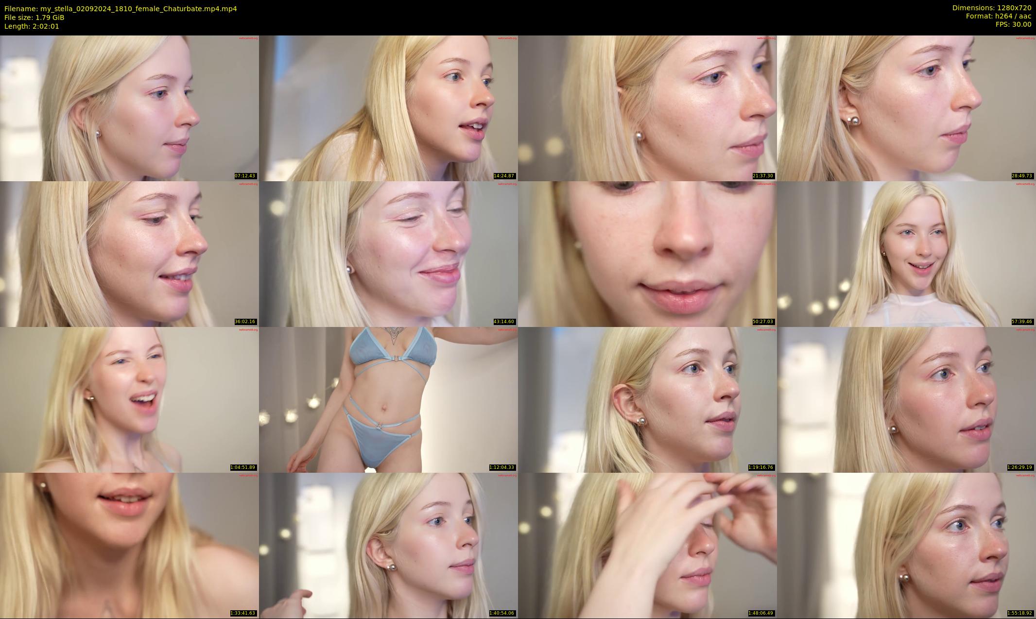 my_stella — 123 minute Chaturbate female cam show recording, 720p, Sep 2, 2024