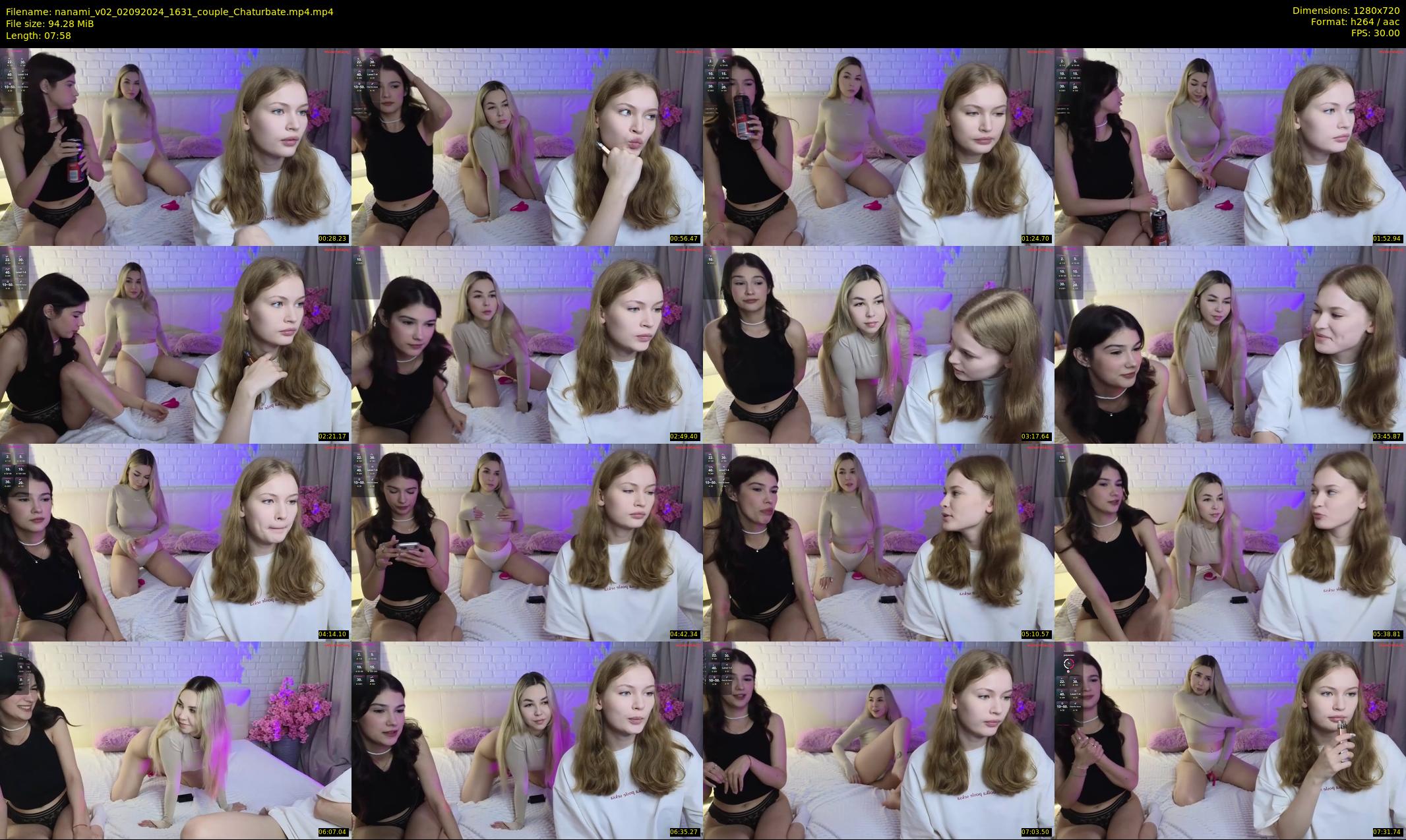 nanami_v02 — 8 minute Chaturbate couple cam show recording, 720p, Sep 2, 2024