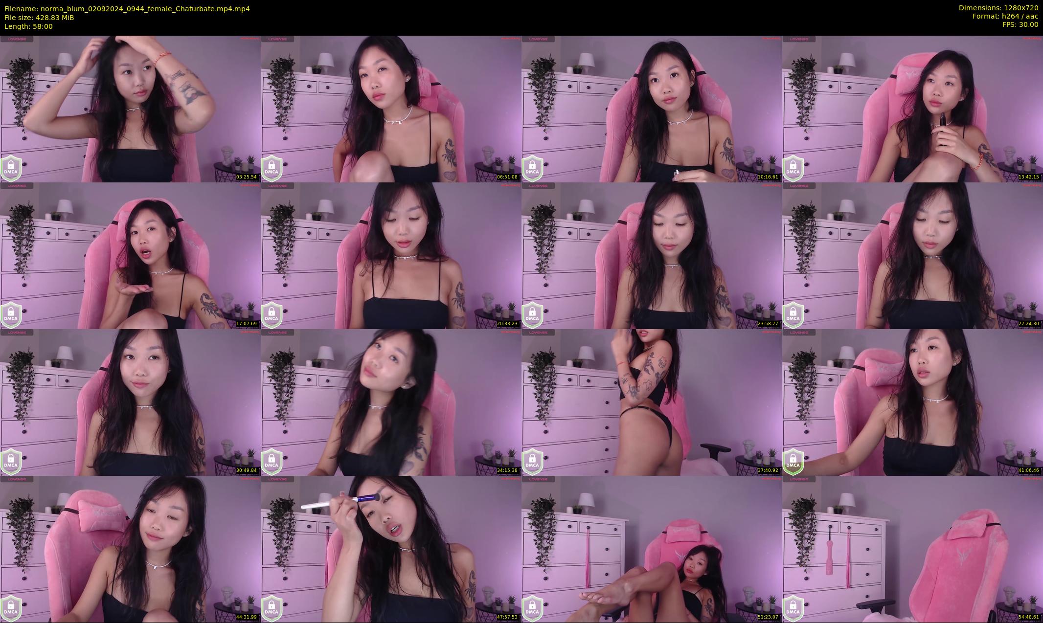 norma_blum — 58 minute Chaturbate female cam show recording, 720p, Sep 2, 2024