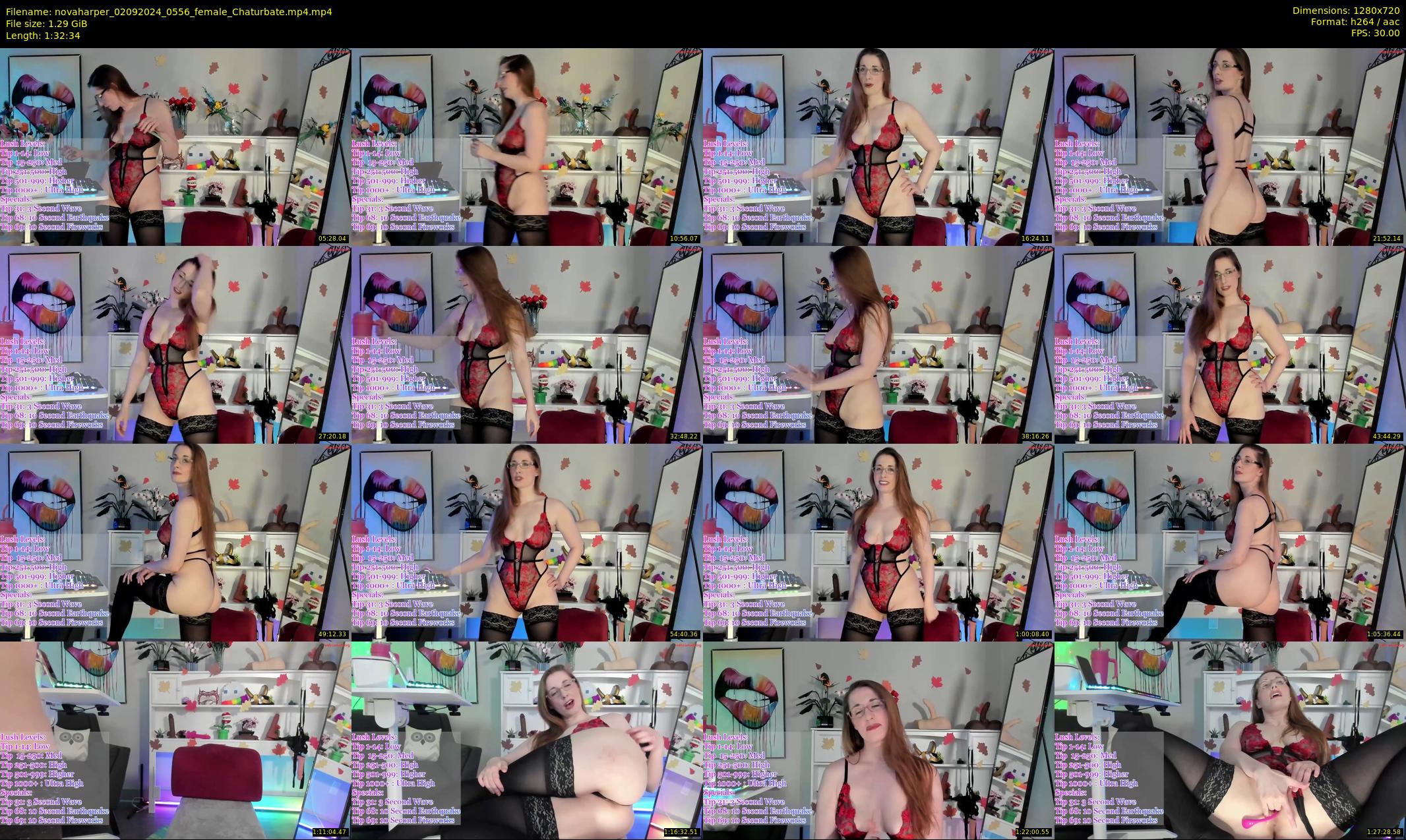 novaharper — 93 minute Chaturbate female cam show recording, 720p, Sep 2, 2024