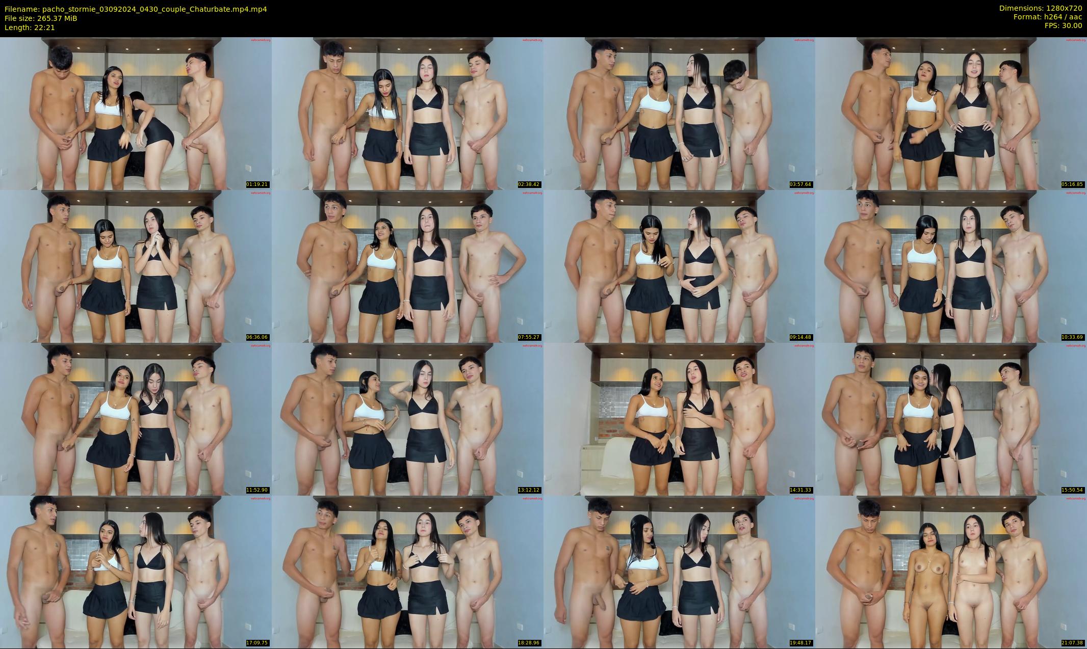 pacho_stormie — 23 minute Chaturbate couple cam show recording, 720p, Sep 3, 2024
