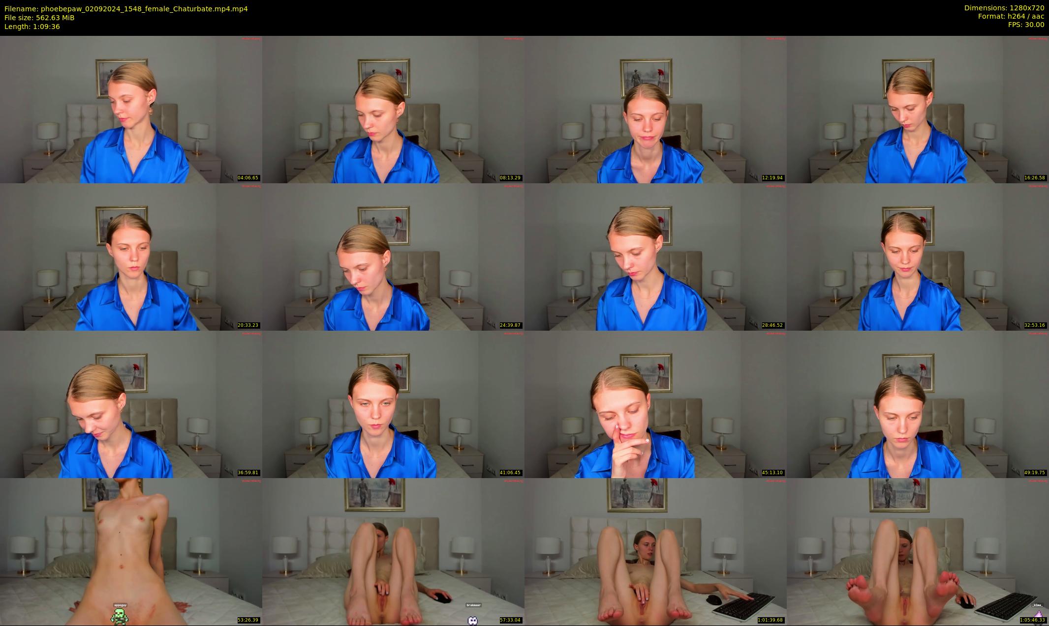 phoebepaw — 70 minute Chaturbate female cam show recording, 720p, Sep 2, 2024