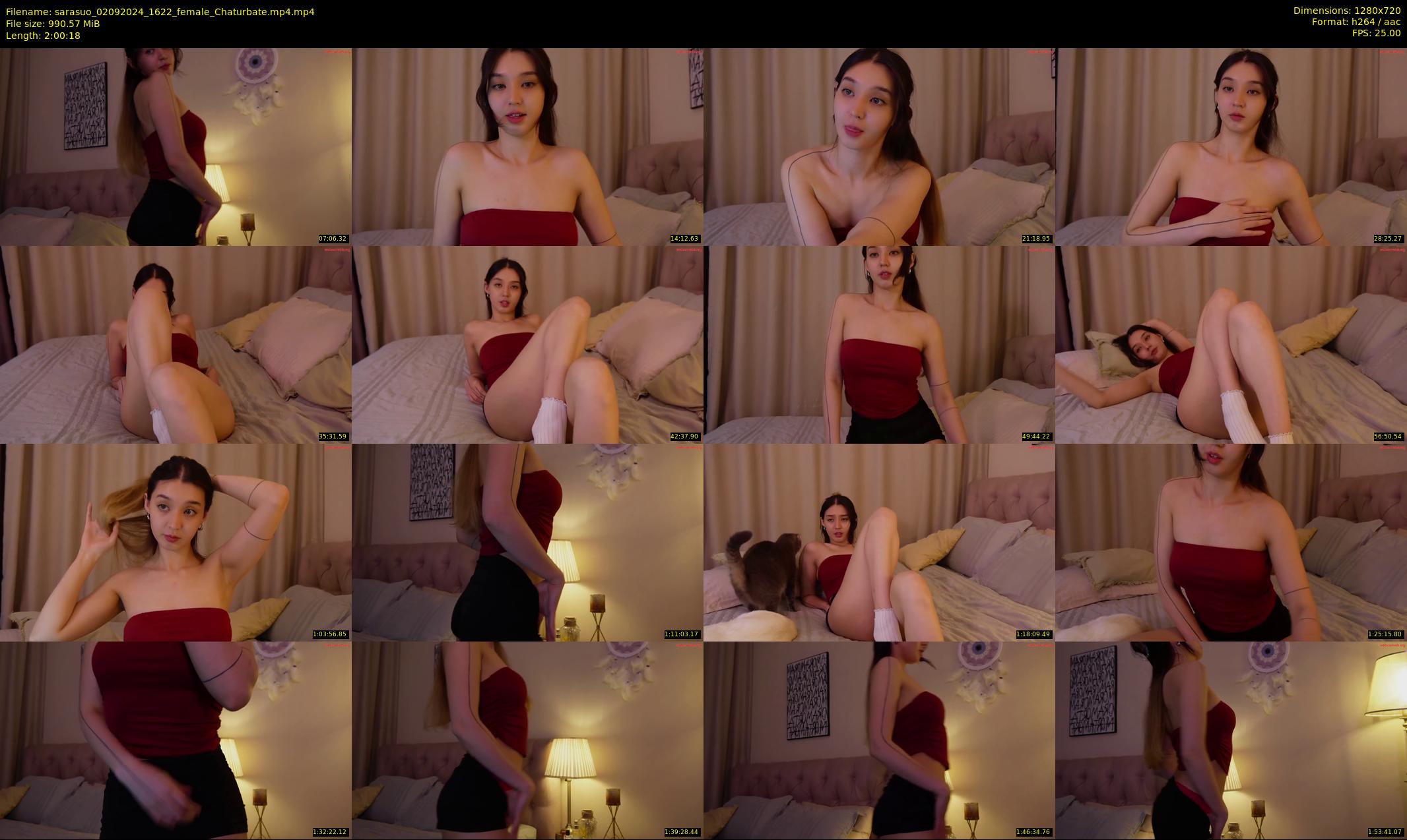 sarasuo — 121 minute Chaturbate female cam show recording, 720p, Sep 2, 2024