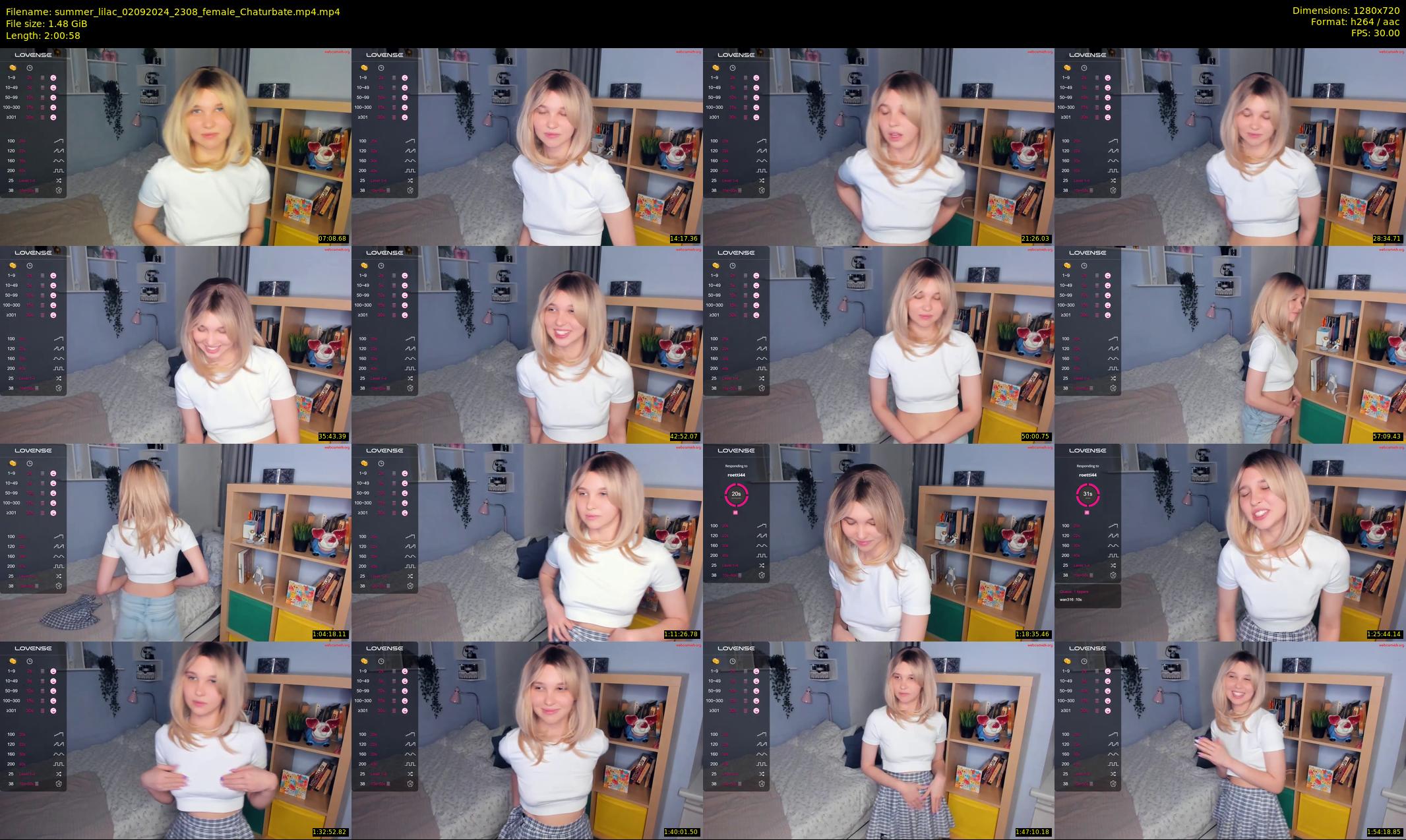 summer_lilac — 121 minute Chaturbate female cam show recording, 720p, Sep 2, 2024