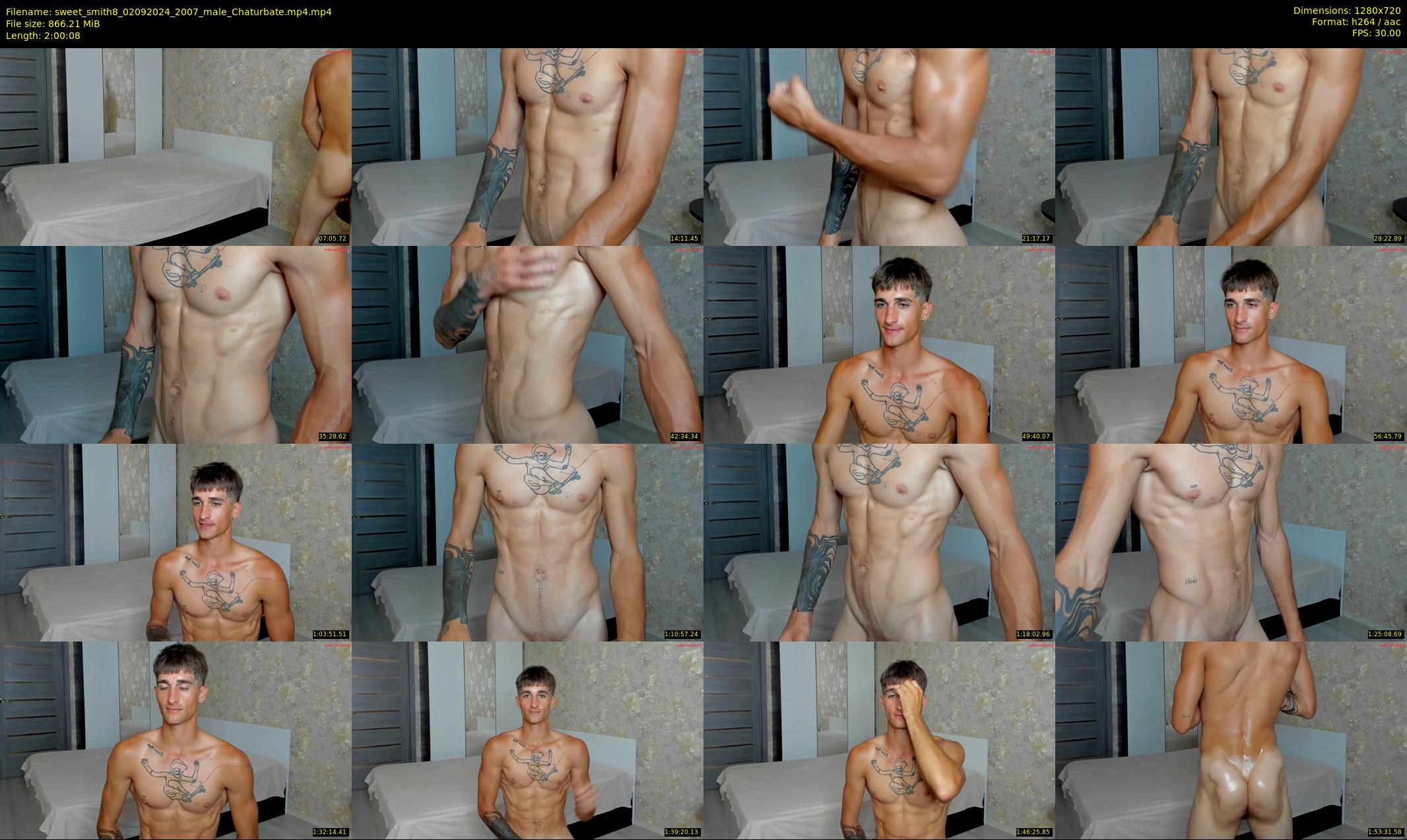 sweet_smith8 — 121 minute Chaturbate male cam show recording, 720p, Sep 2, 2024