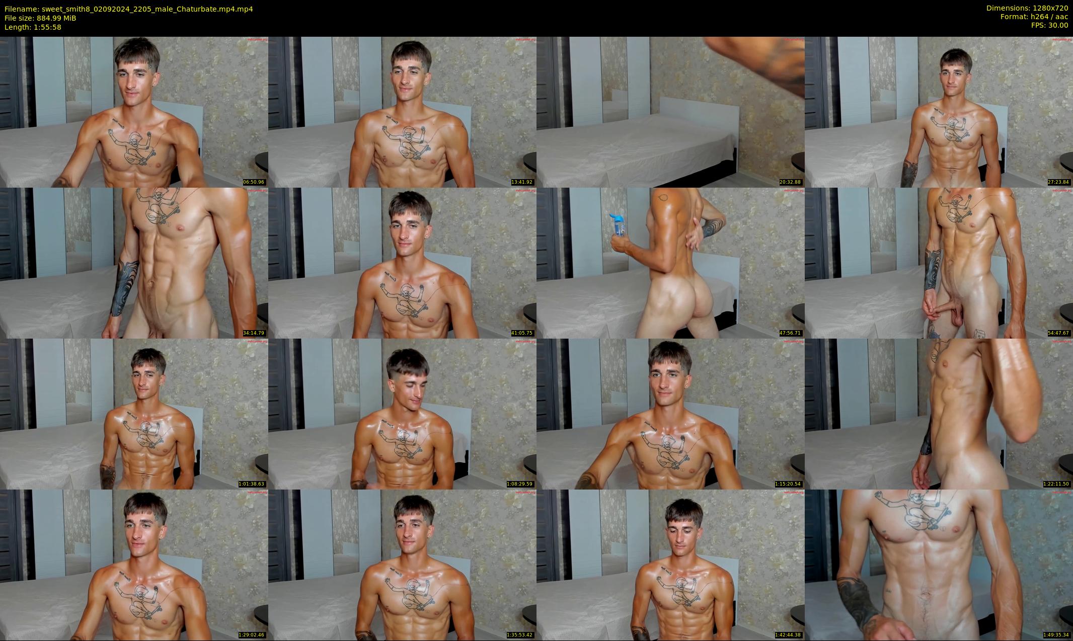 sweet_smith8 — 116 minute Chaturbate male cam show recording, 720p, Sep 2, 2024