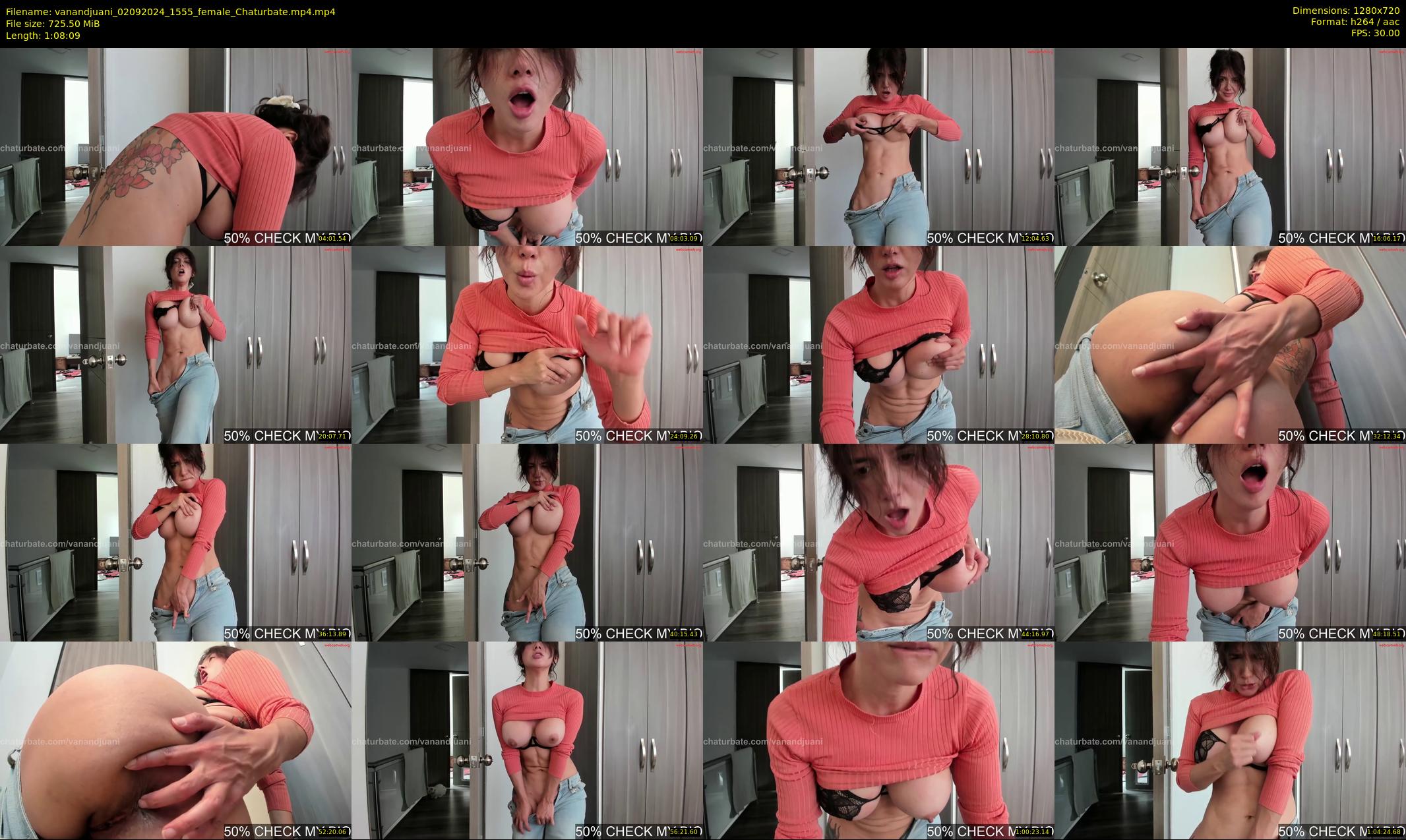 vanandjuani — 69 minute Chaturbate female cam show recording, 720p, Sep 2, 2024