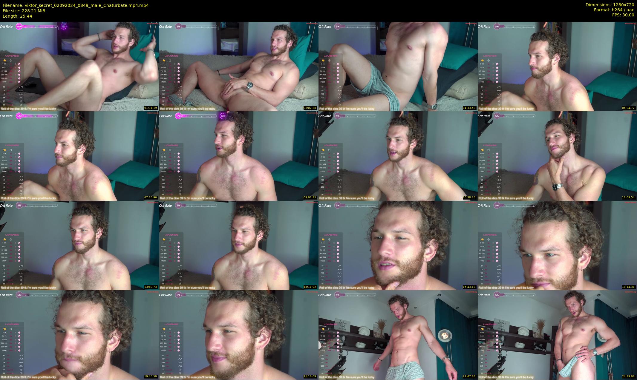 viktor_secret — 26 minute Chaturbate male cam show recording, 720p, Sep 2, 2024