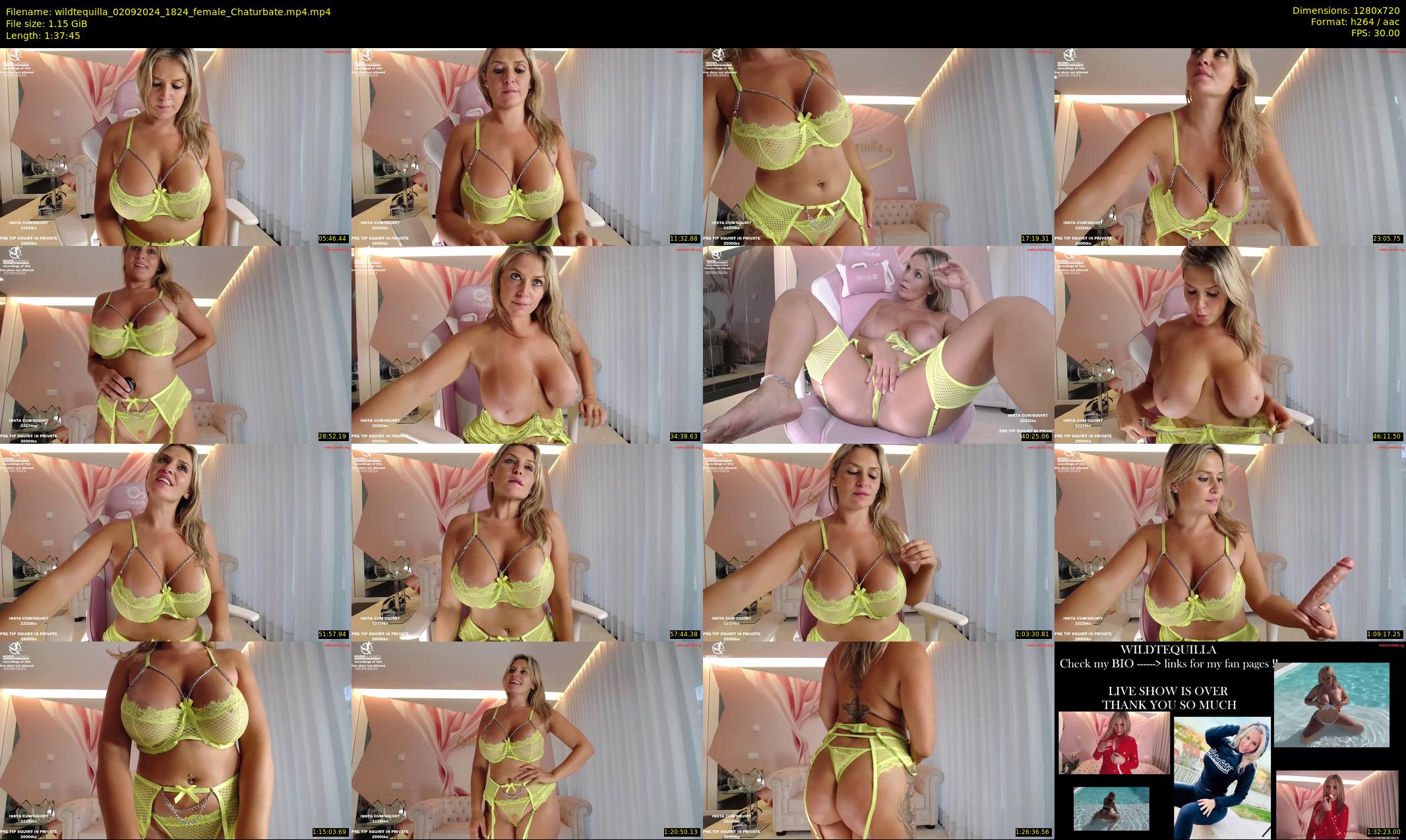 wildtequilla — 98 minute Chaturbate couple cam show recording, 720p, Sep 2, 2024