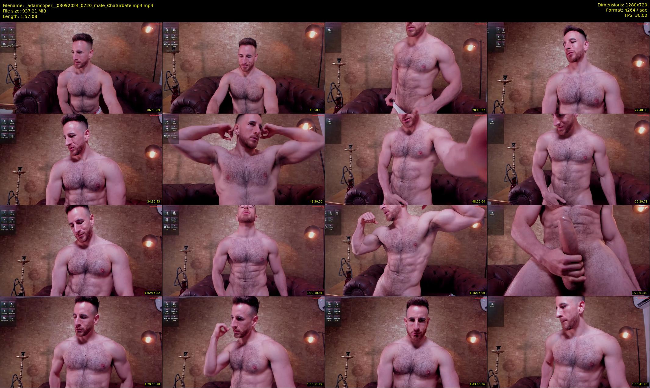 _adamcoper_ — 118 minute Chaturbate male cam show recording, 720p, Sep 3, 2024