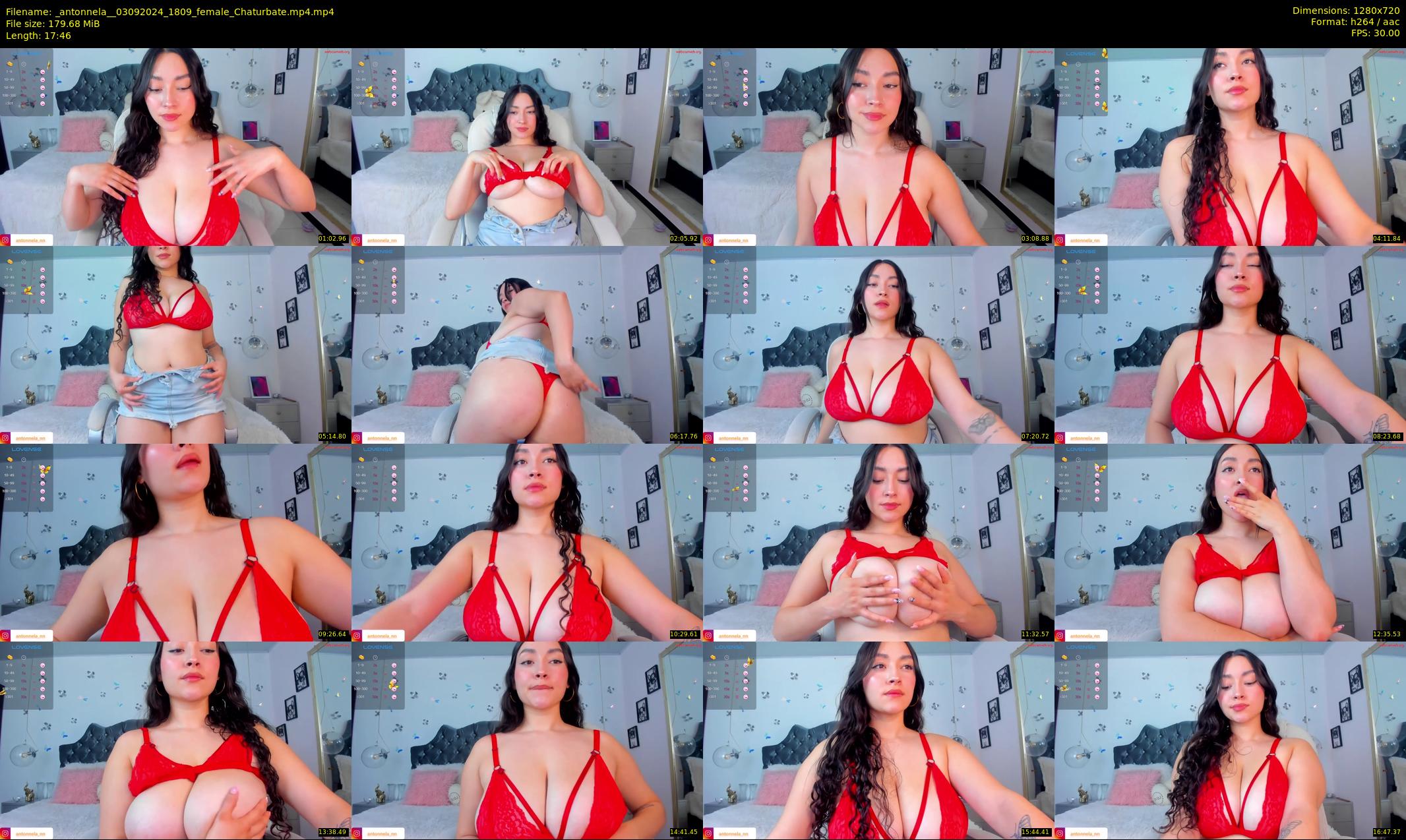 _antonnela_ — 18 minute Chaturbate female cam show recording, 720p, Sep 3, 2024