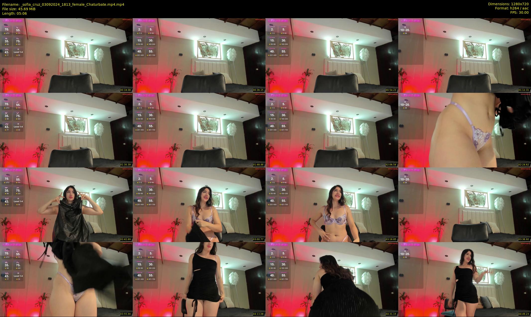 _sofia_cruz — 6 minute Chaturbate female cam show recording, 720p, Sep 3, 2024