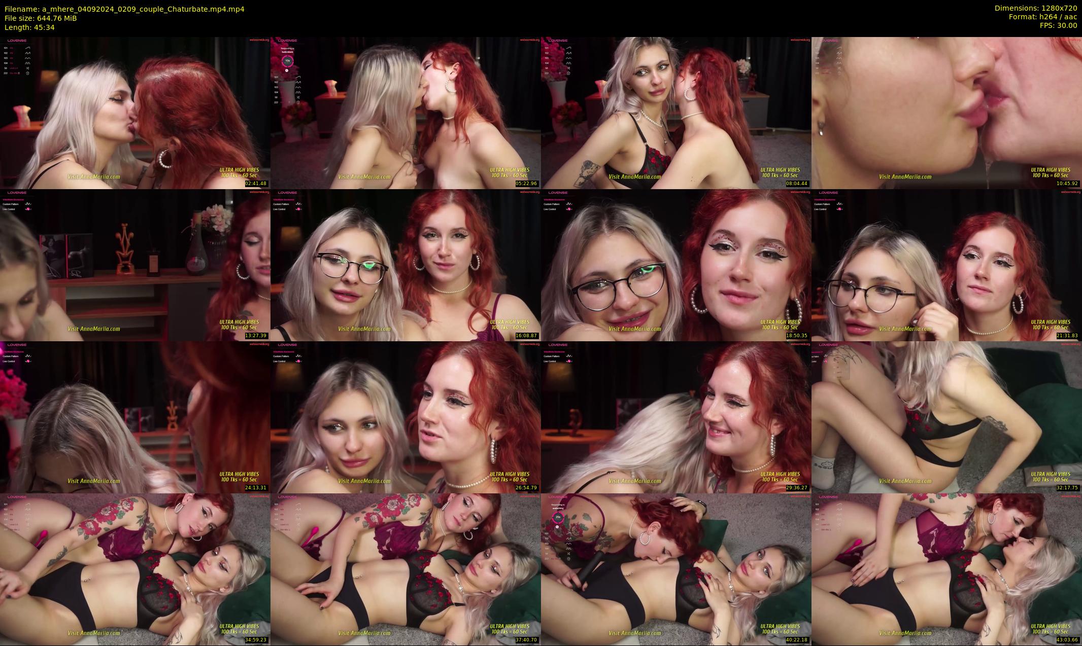 a_mhere — 46 minute Chaturbate couple cam show recording, 720p, Sep 4, 2024
