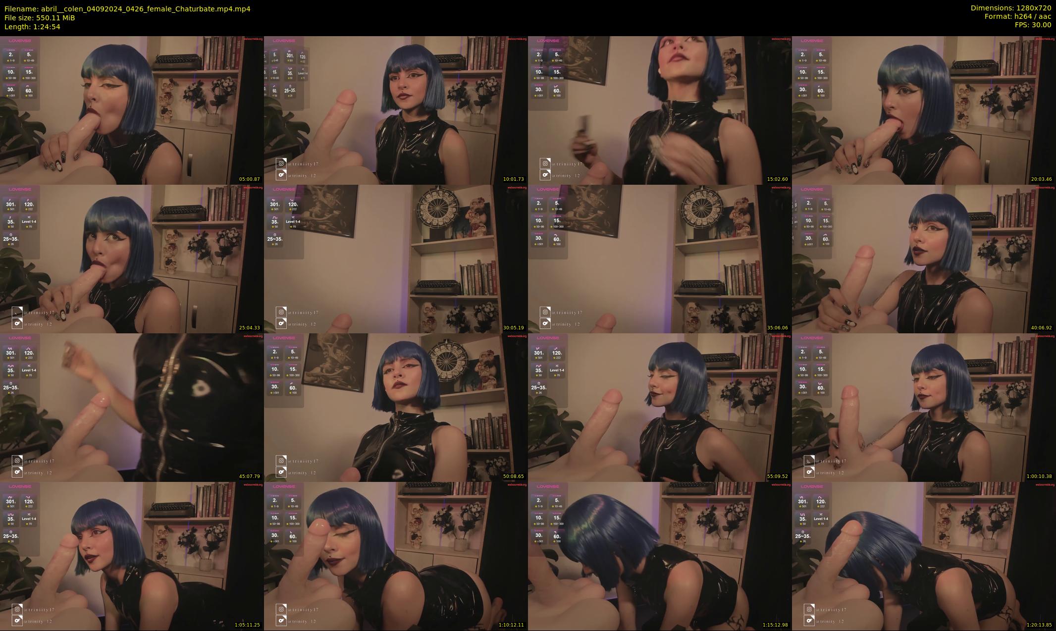 abril__colen — 85 minute Chaturbate female cam show recording, 720p, Sep 4, 2024