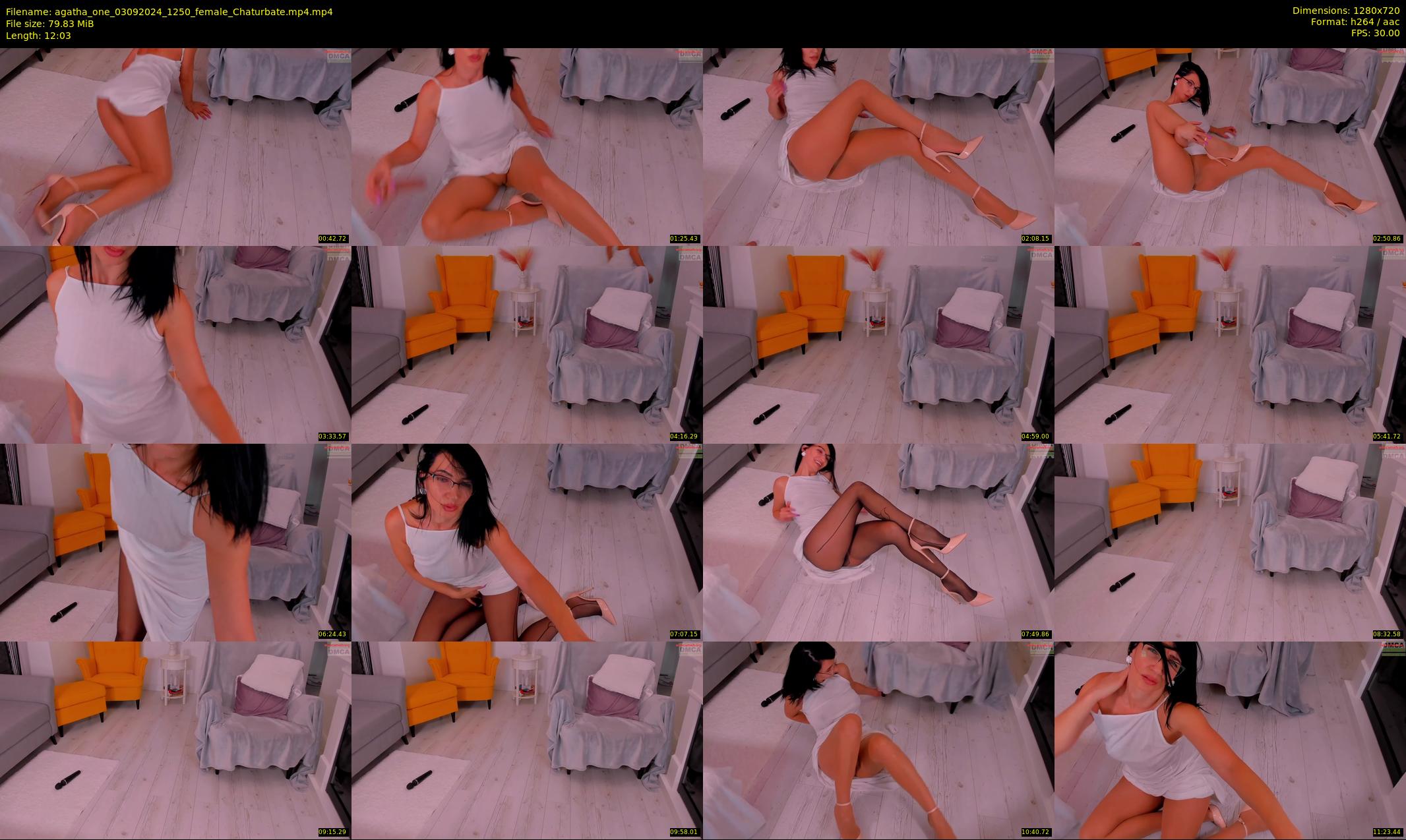 agatha_one — 13 minute Chaturbate female cam show recording, 720p, Sep 3, 2024